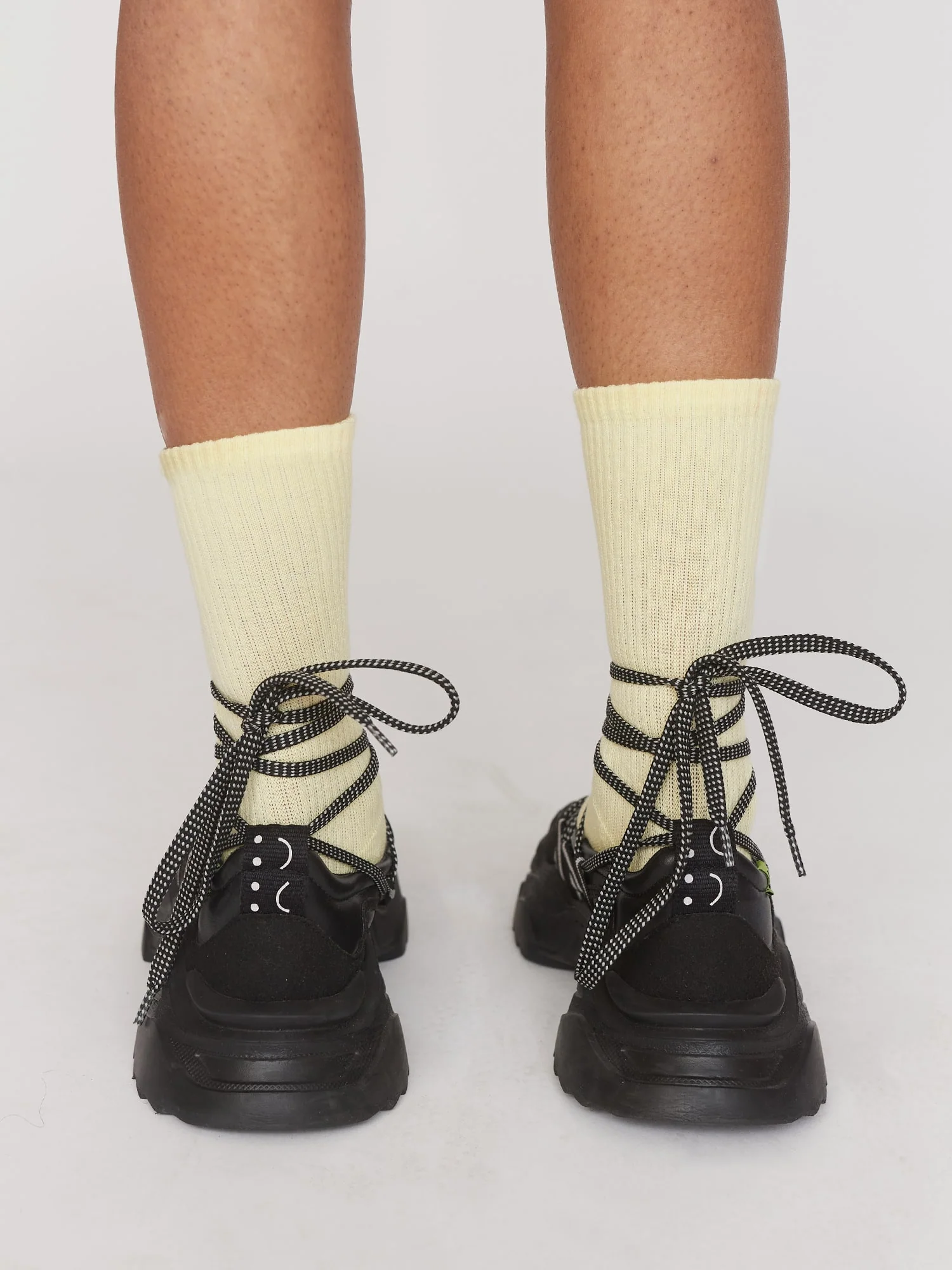 Happy Sad Lace Up Ballet Sneaker - Image 6