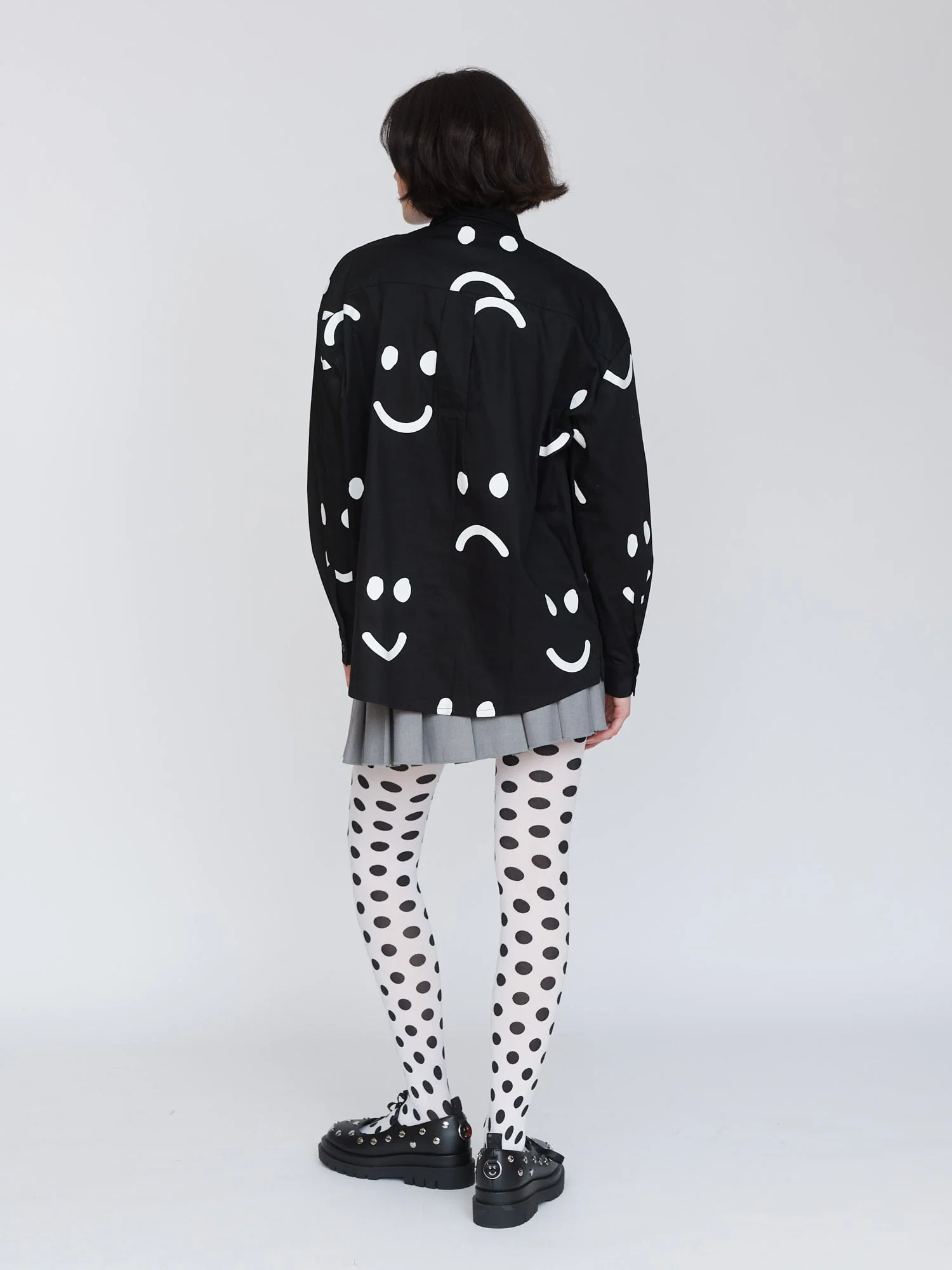 Happy Sad Oversized Shirt - Image 9