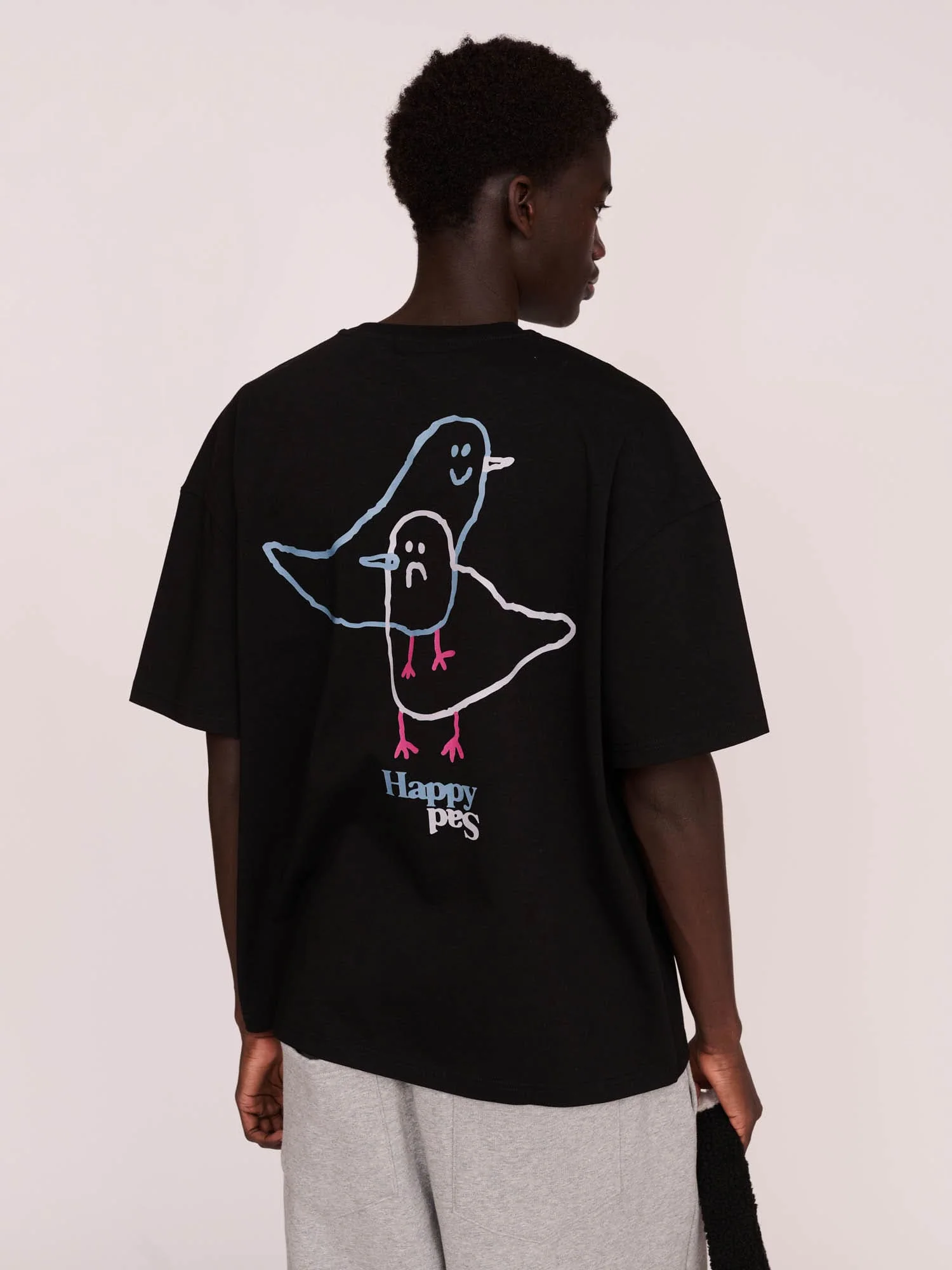 Happy Sad Pigeon Tee