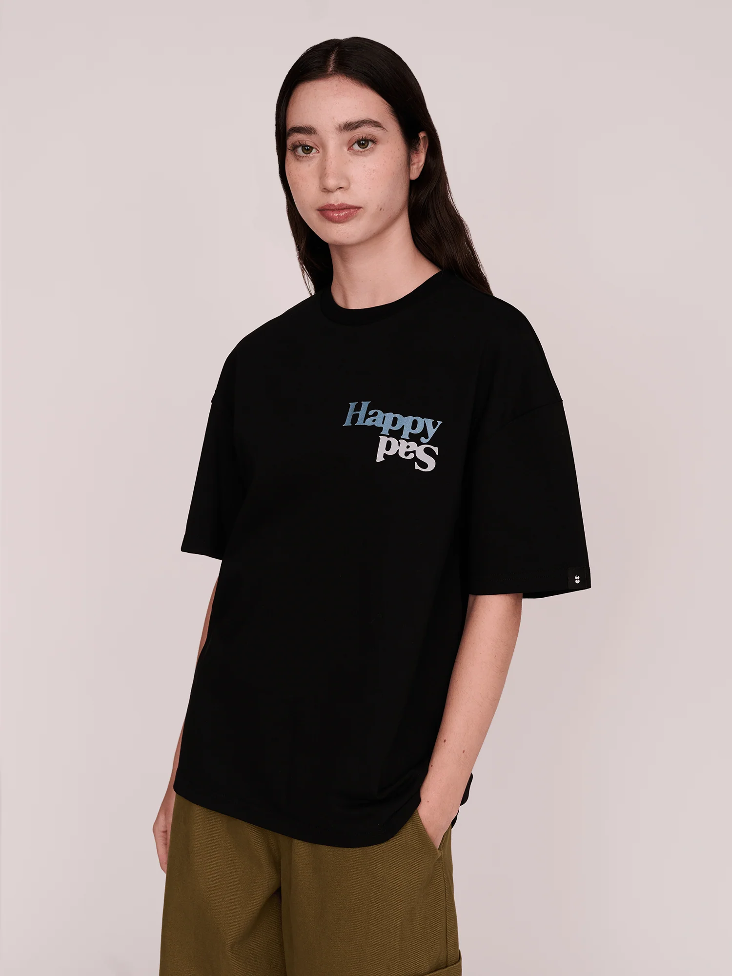 Happy Sad Pigeon Tee - Image 5