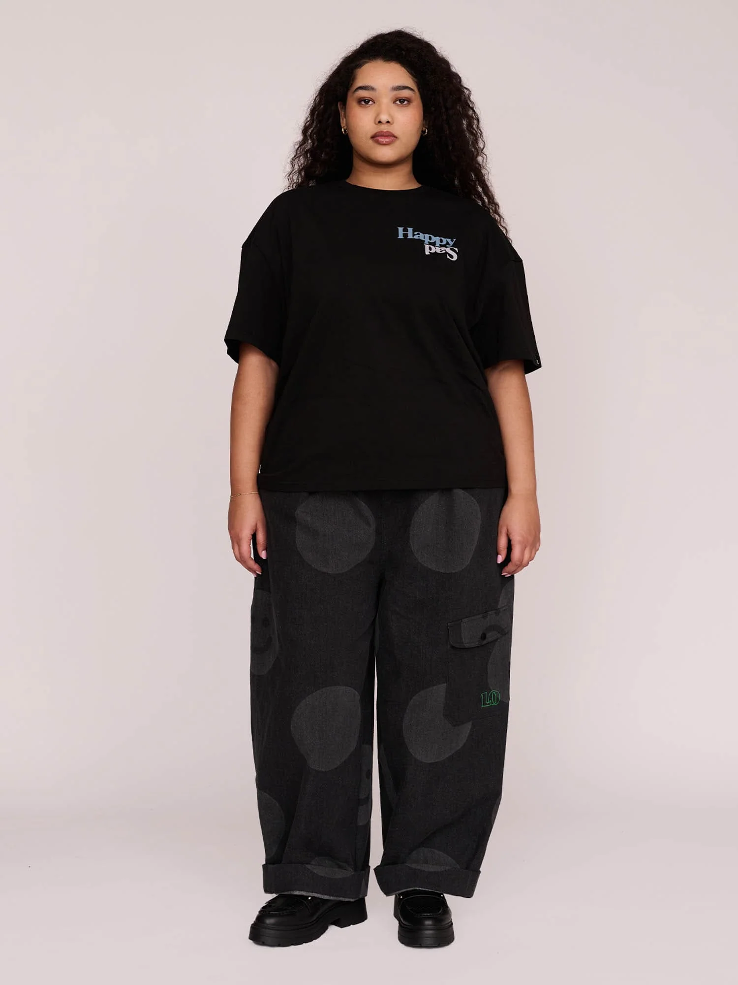 Happy Sad Pigeon Tee - Image 6