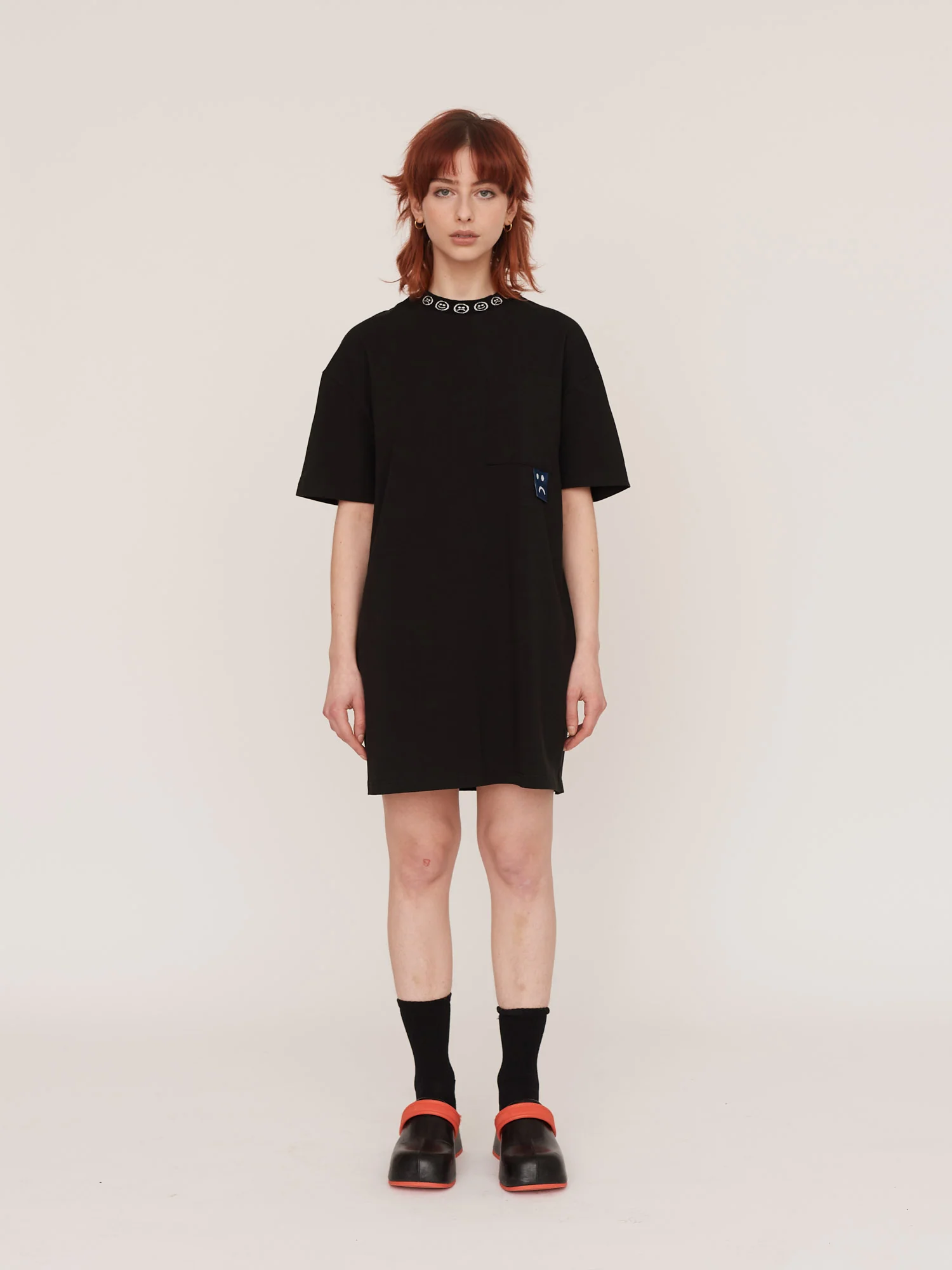 Happy Sad T-Shirt Dress - Image 2