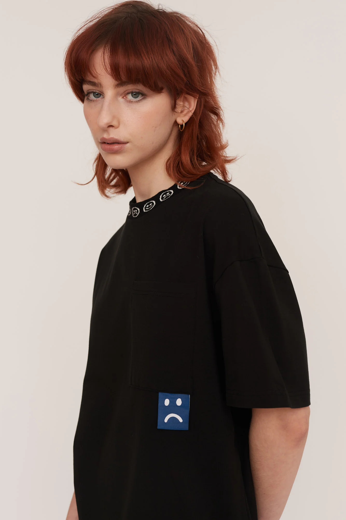 Happy Sad T-Shirt Dress - Image 3