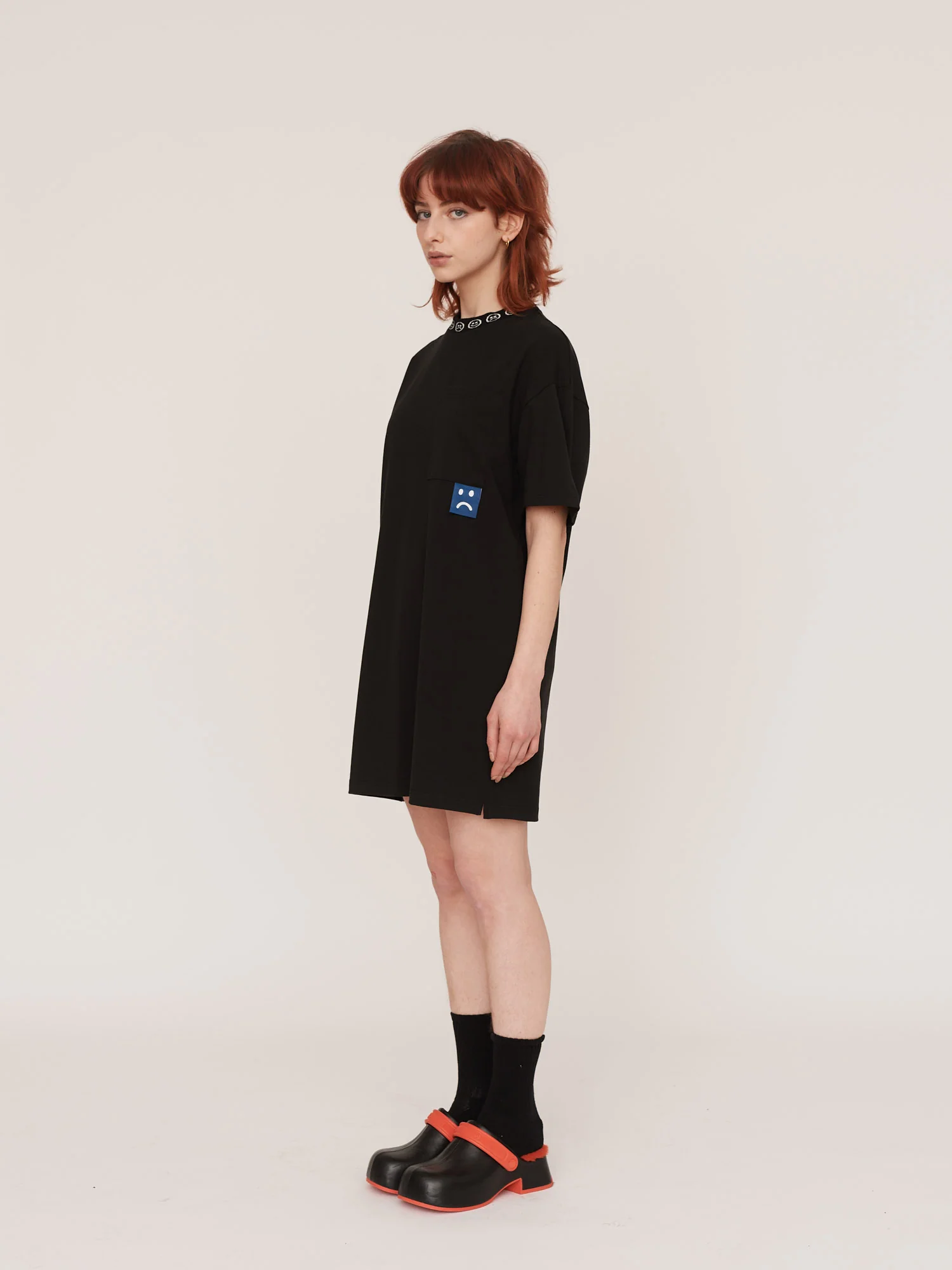Happy Sad T-Shirt Dress - Image 5