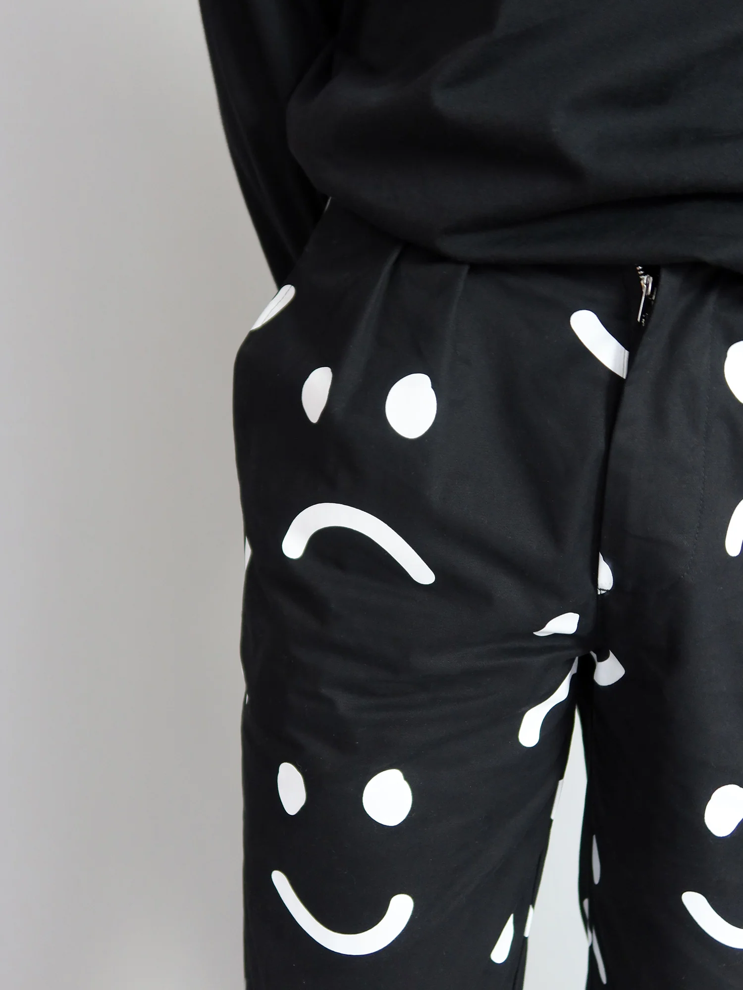 Lazy Oaf Happy Sad Unisex Pants - Image 6
