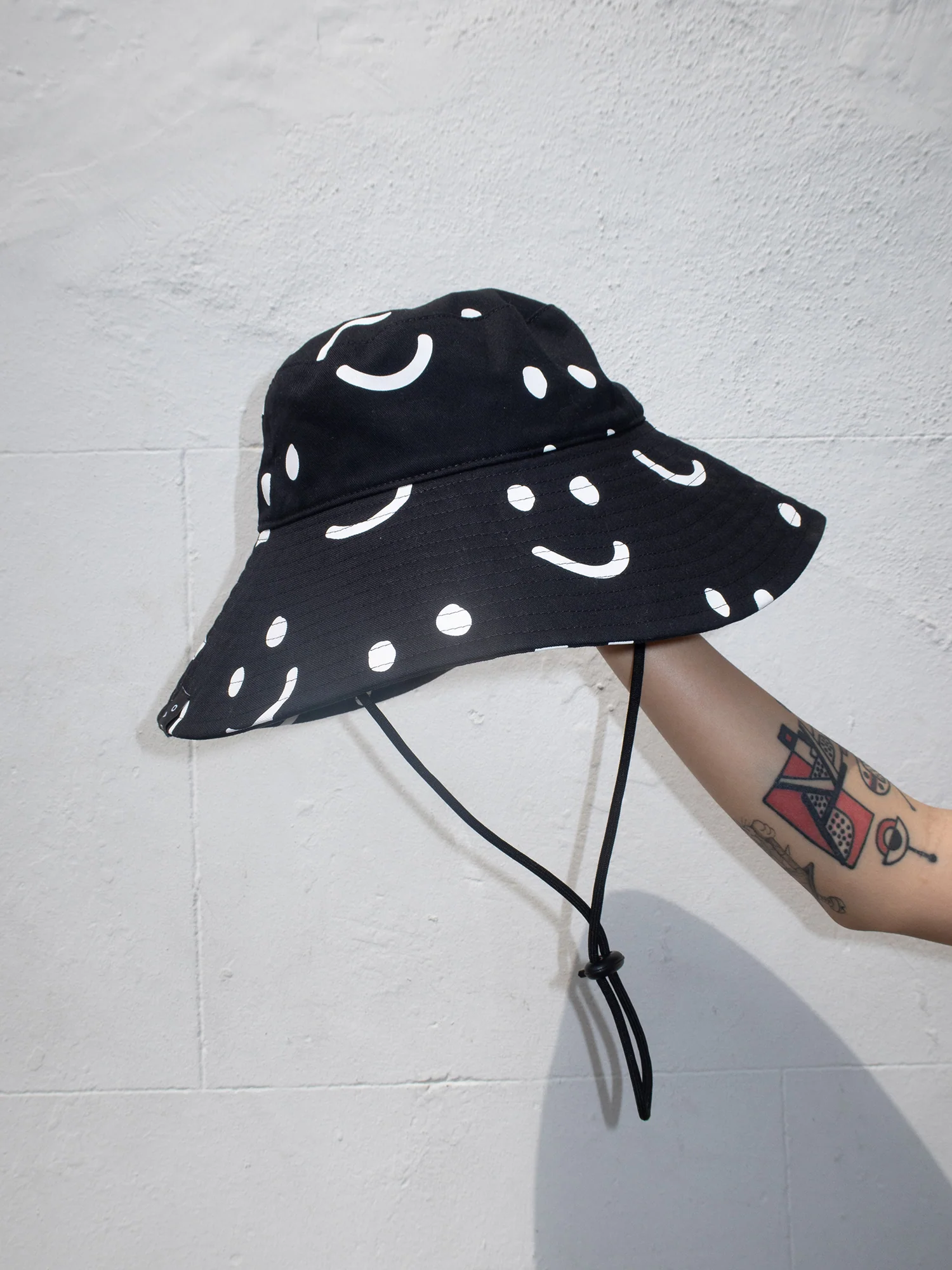 Happy Sad Wide Brim Hat - Image 4