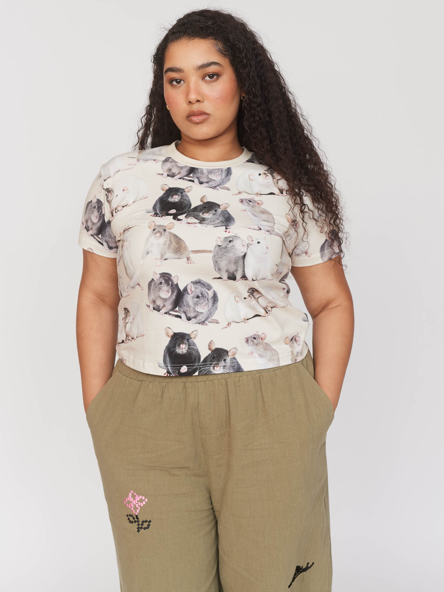 Having Regrats Fitted Tee
