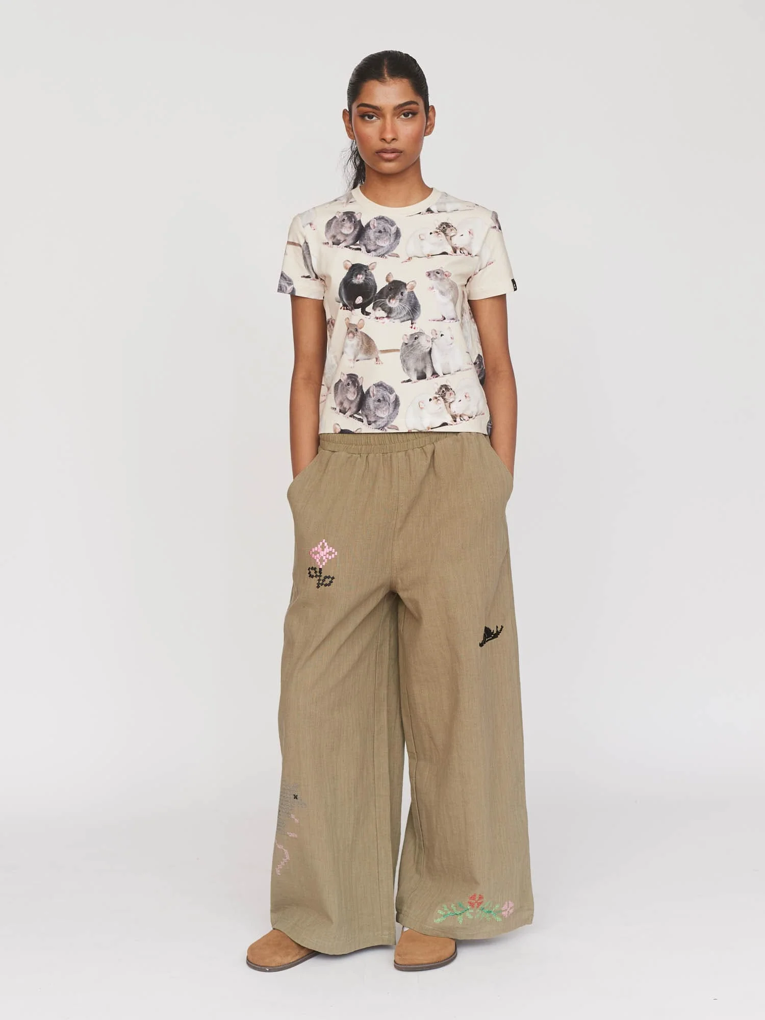 Having Regrats Fitted Tee - Image 4
