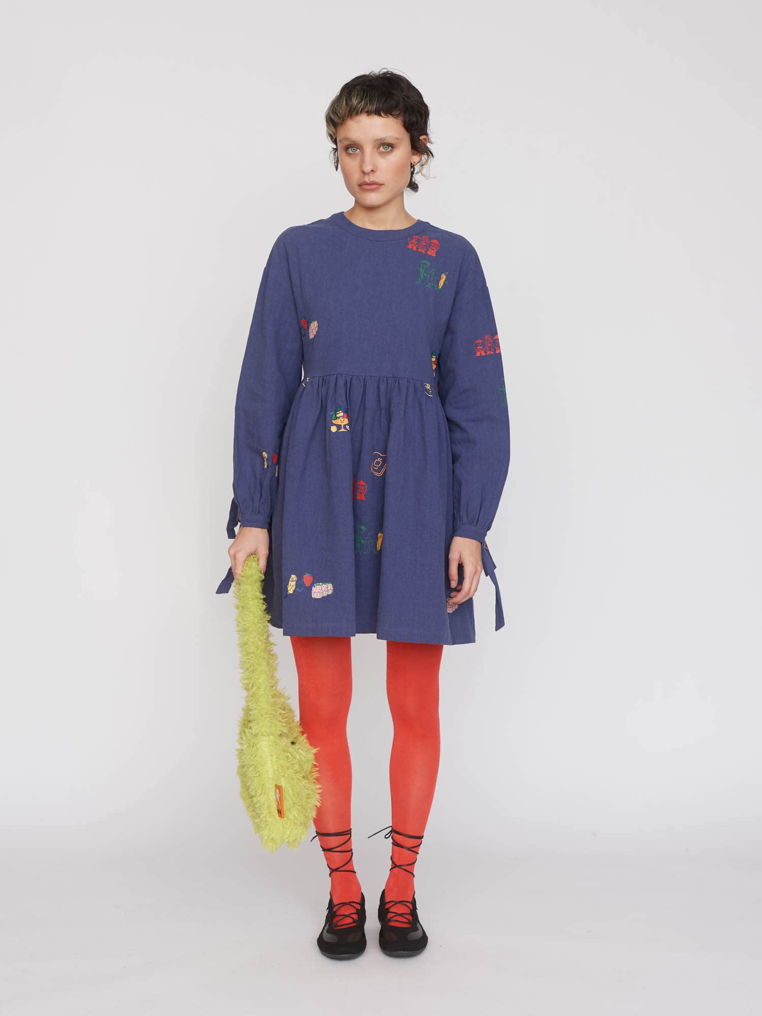 Hello Good Morning Smock Dress - Image 3