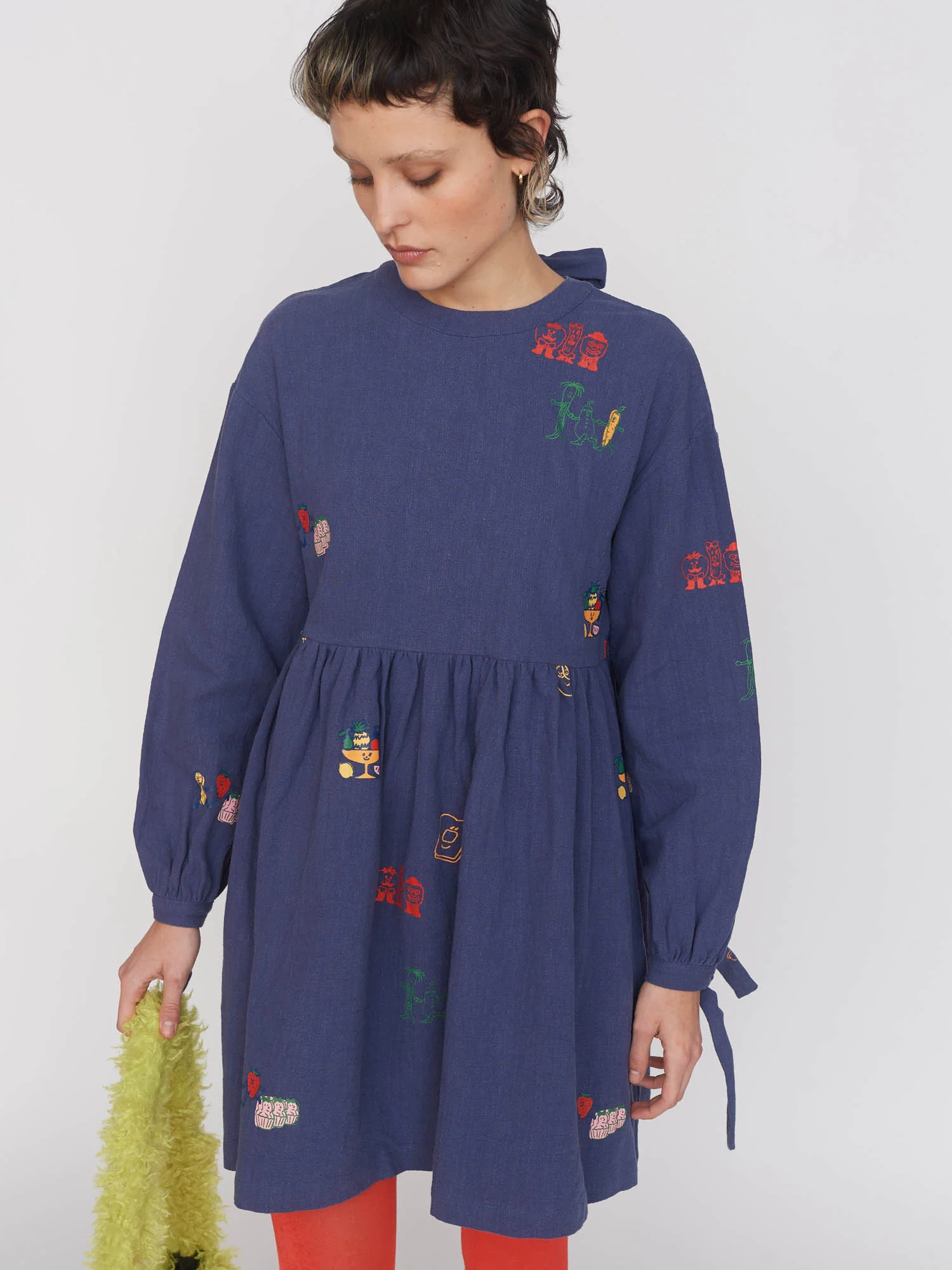 Hello Good Morning Smock Dress - Image 4
