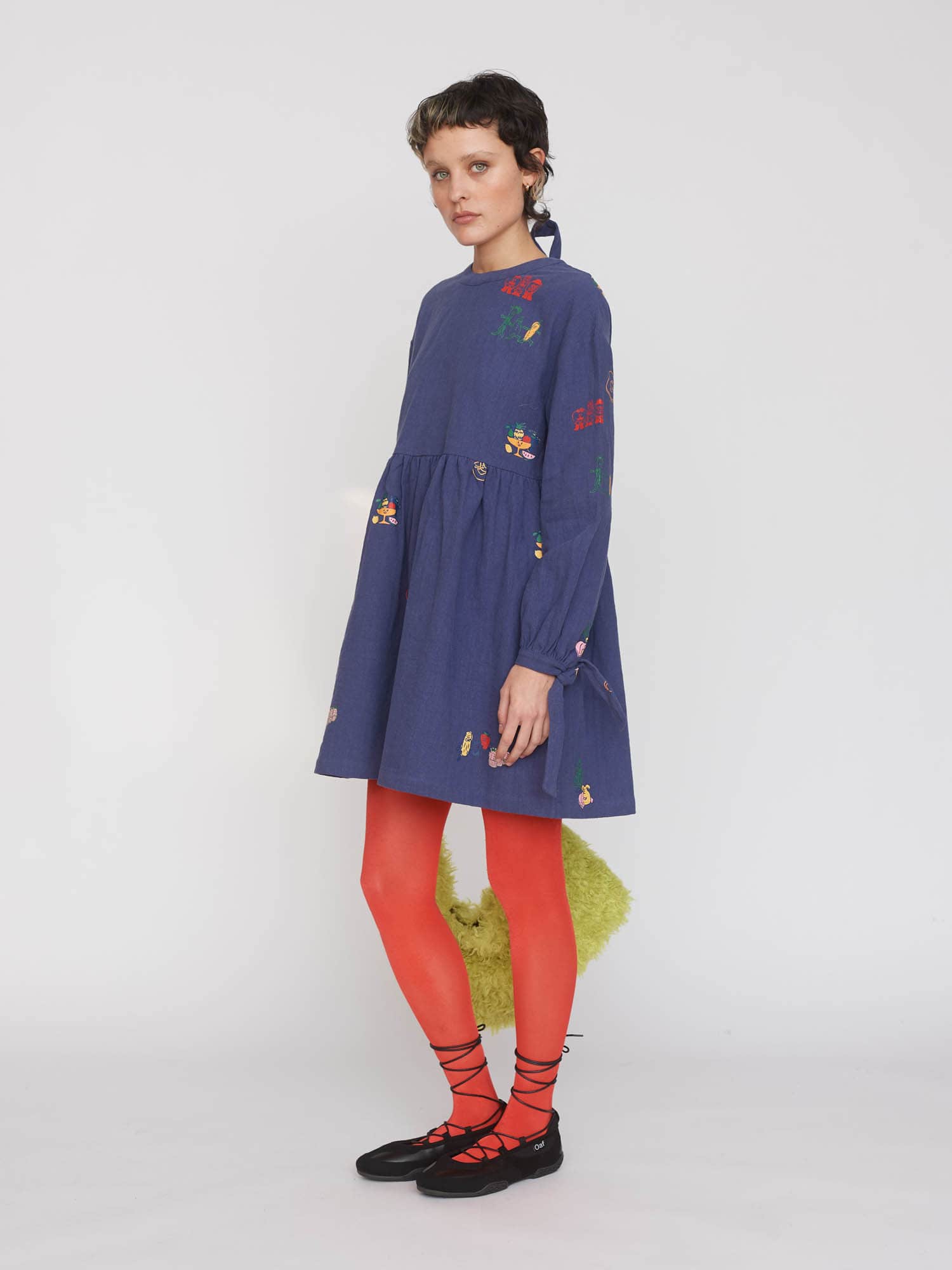 Hello Good Morning Smock Dress - Image 6