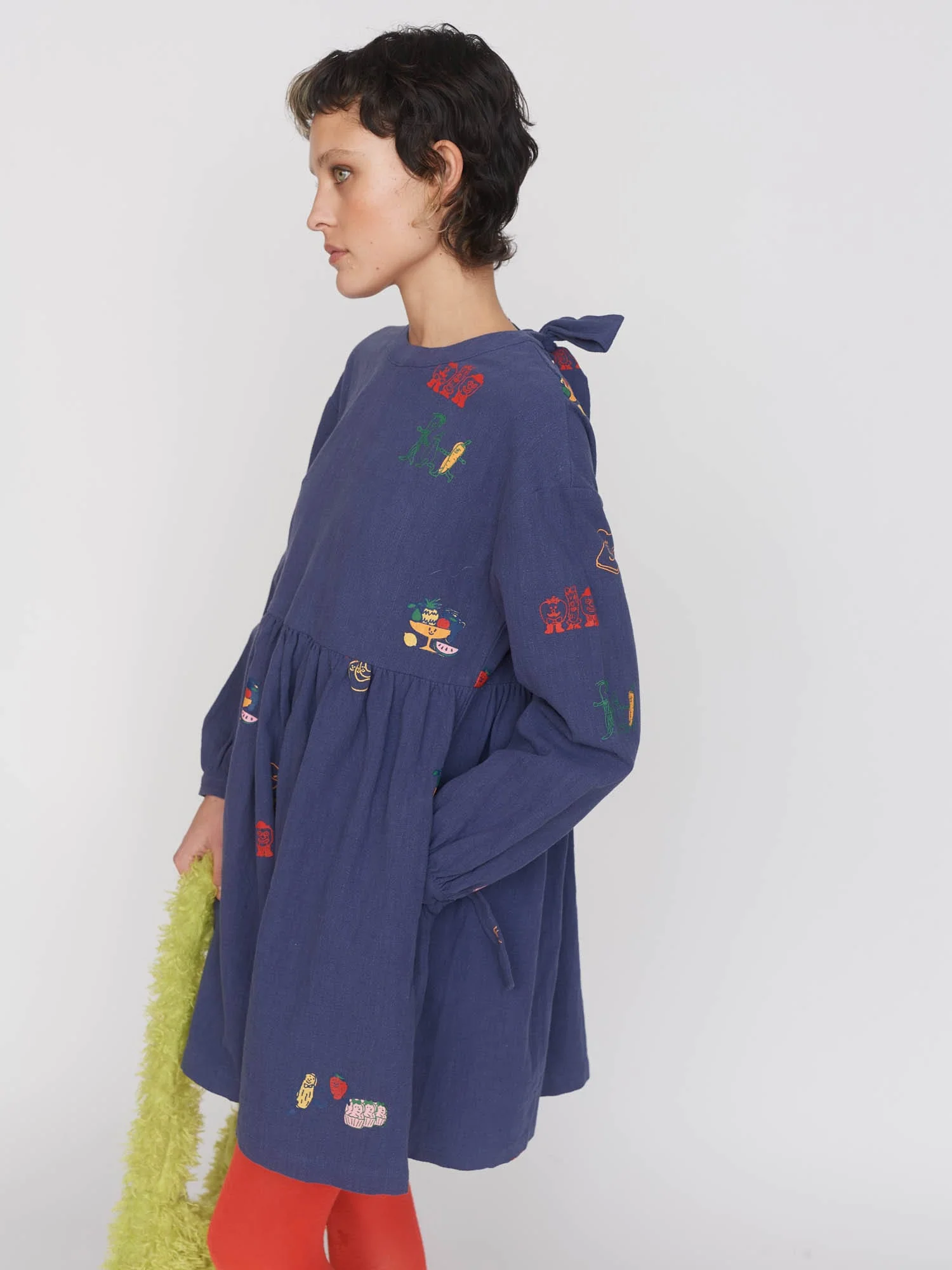 Hello Good Morning Smock Dress - Image 8