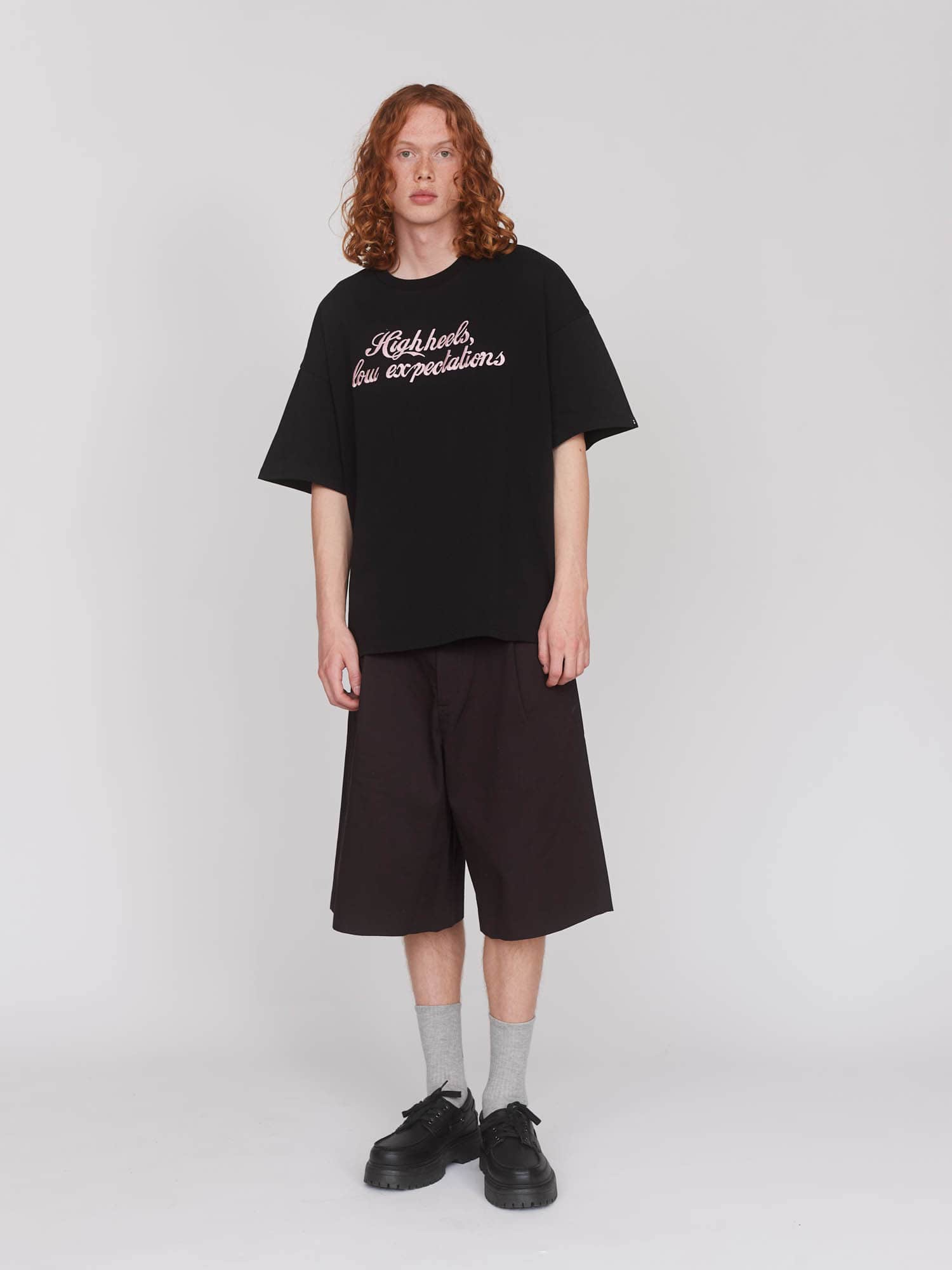 High Heels Low Expectations T-Shirt - Image 7