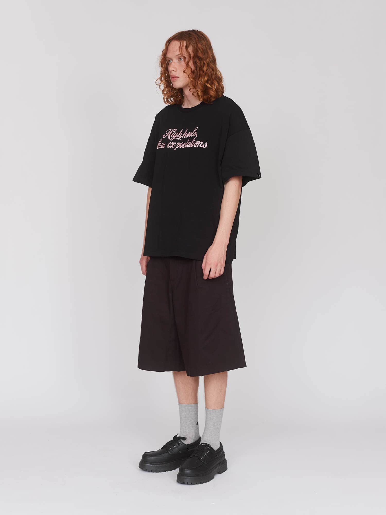 High Heels Low Expectations T-Shirt - Image 8