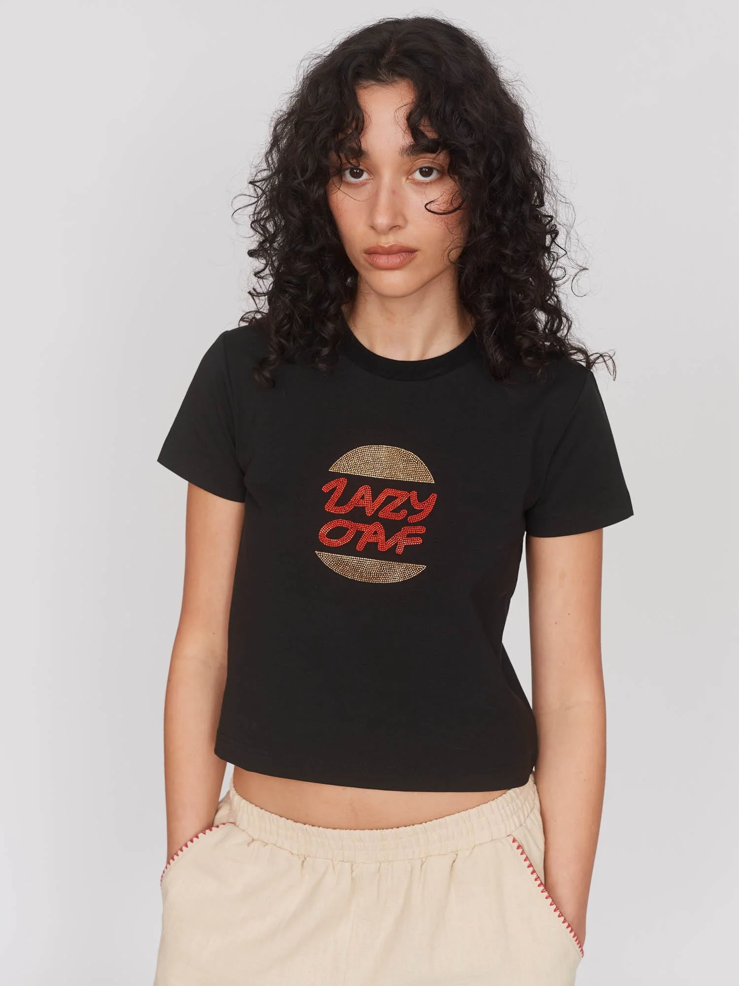 Holiday Snacks Fitted T-shirt - Image 5