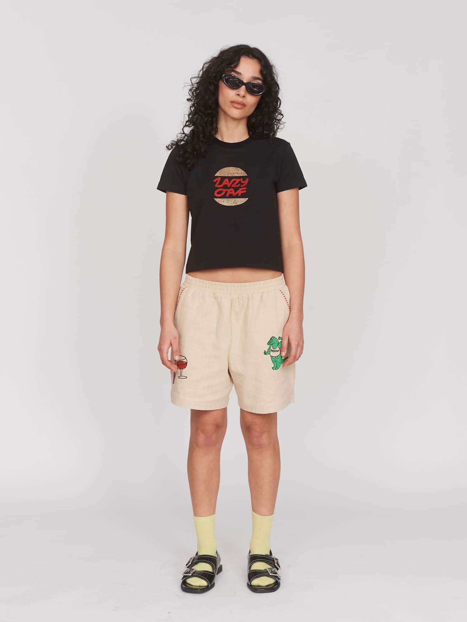 Holiday Snacks Fitted T-shirt - Image 6