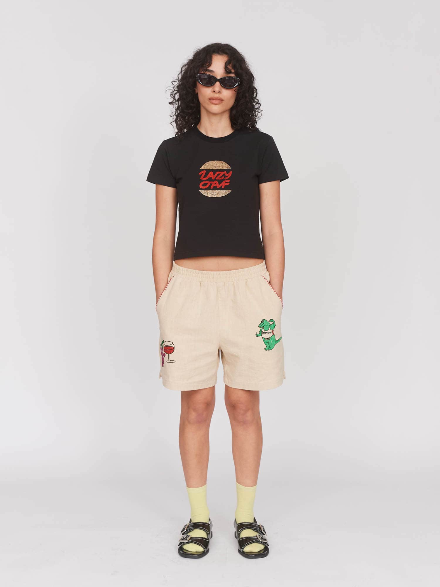 Holiday Snacks Fitted T-shirt - Image 8