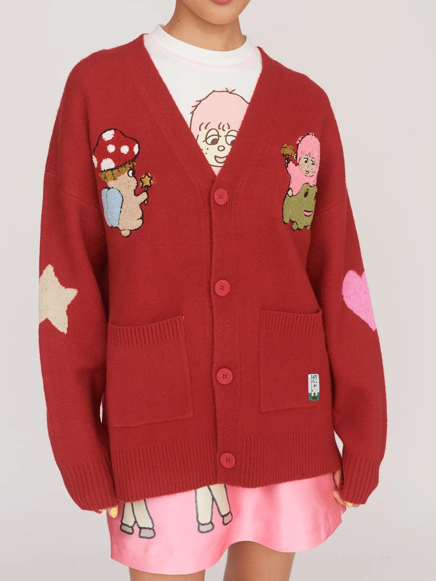 Hug A Troll Knit Cardigan - Image 3
