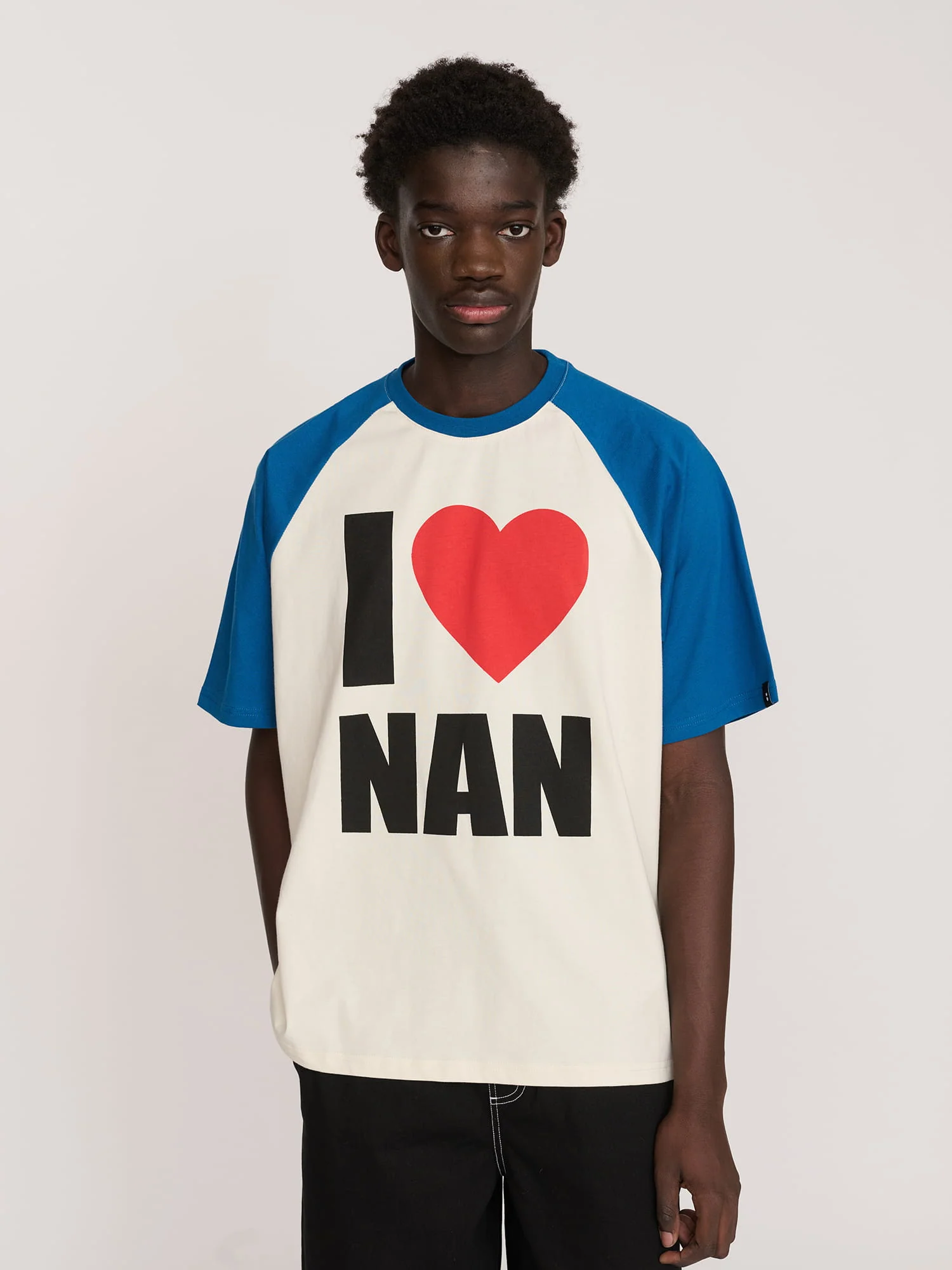 I Love Nan Raglan T-shirt - Image 3