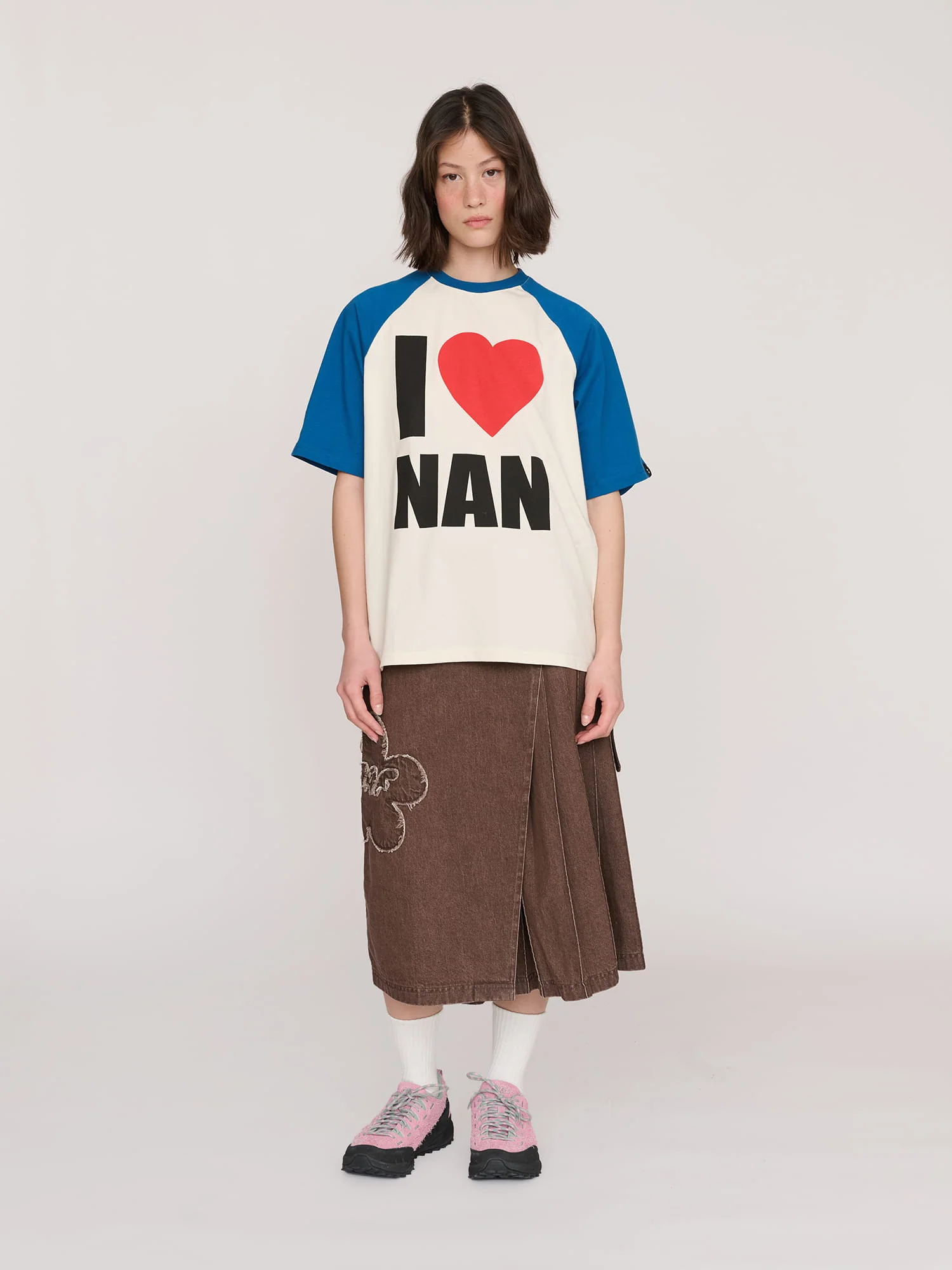 I Love Nan Raglan T-shirt - Image 4
