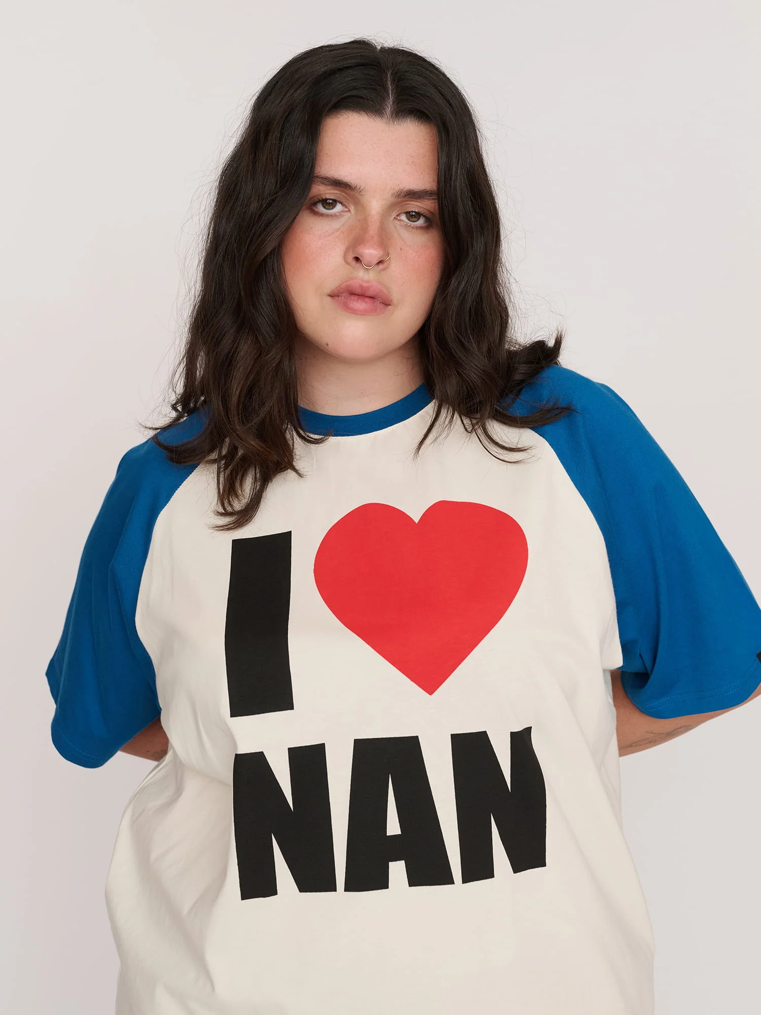 I Love Nan Raglan T-shirt - Image 5