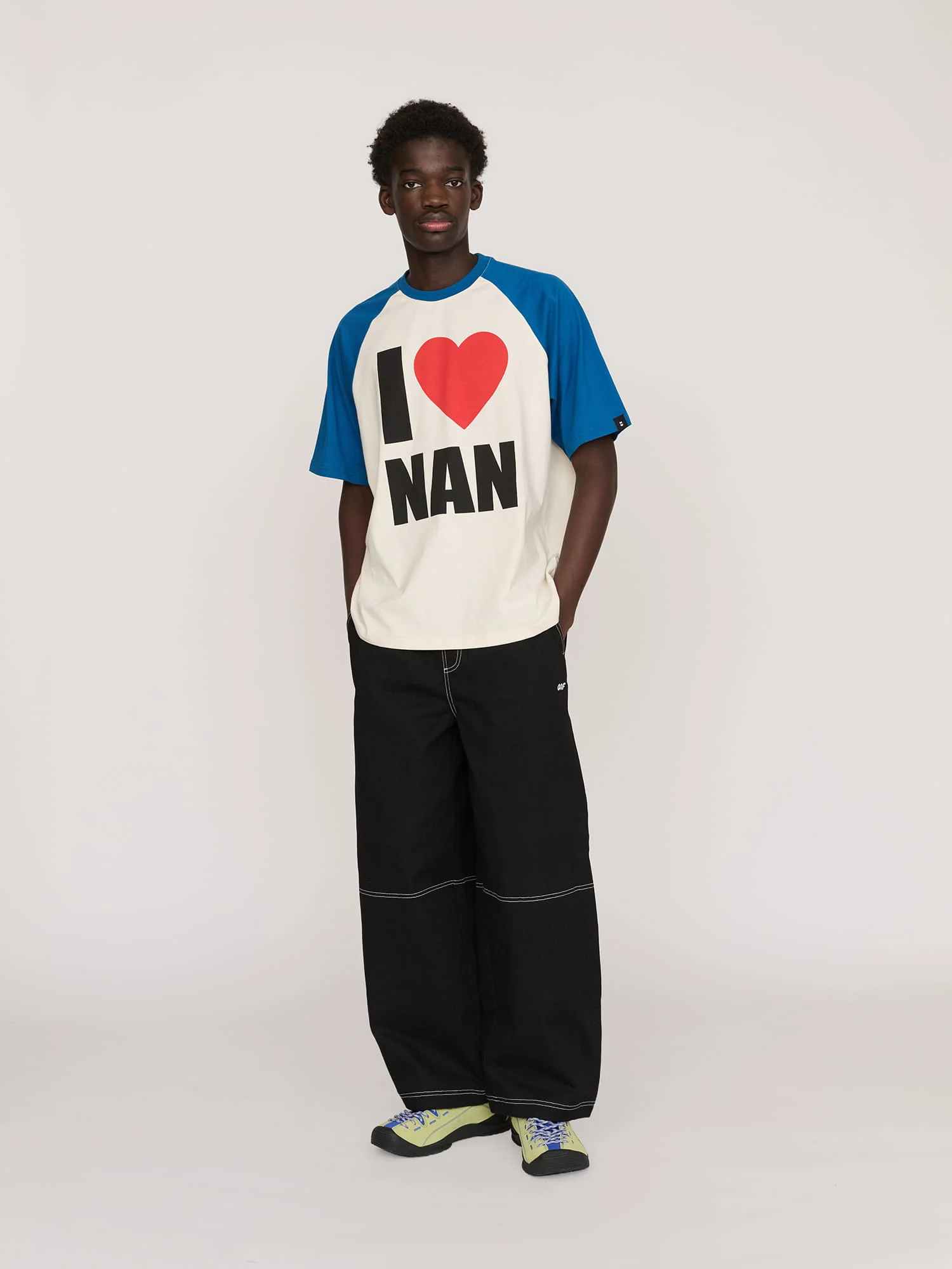 I Love Nan Raglan T-shirt - Image 6