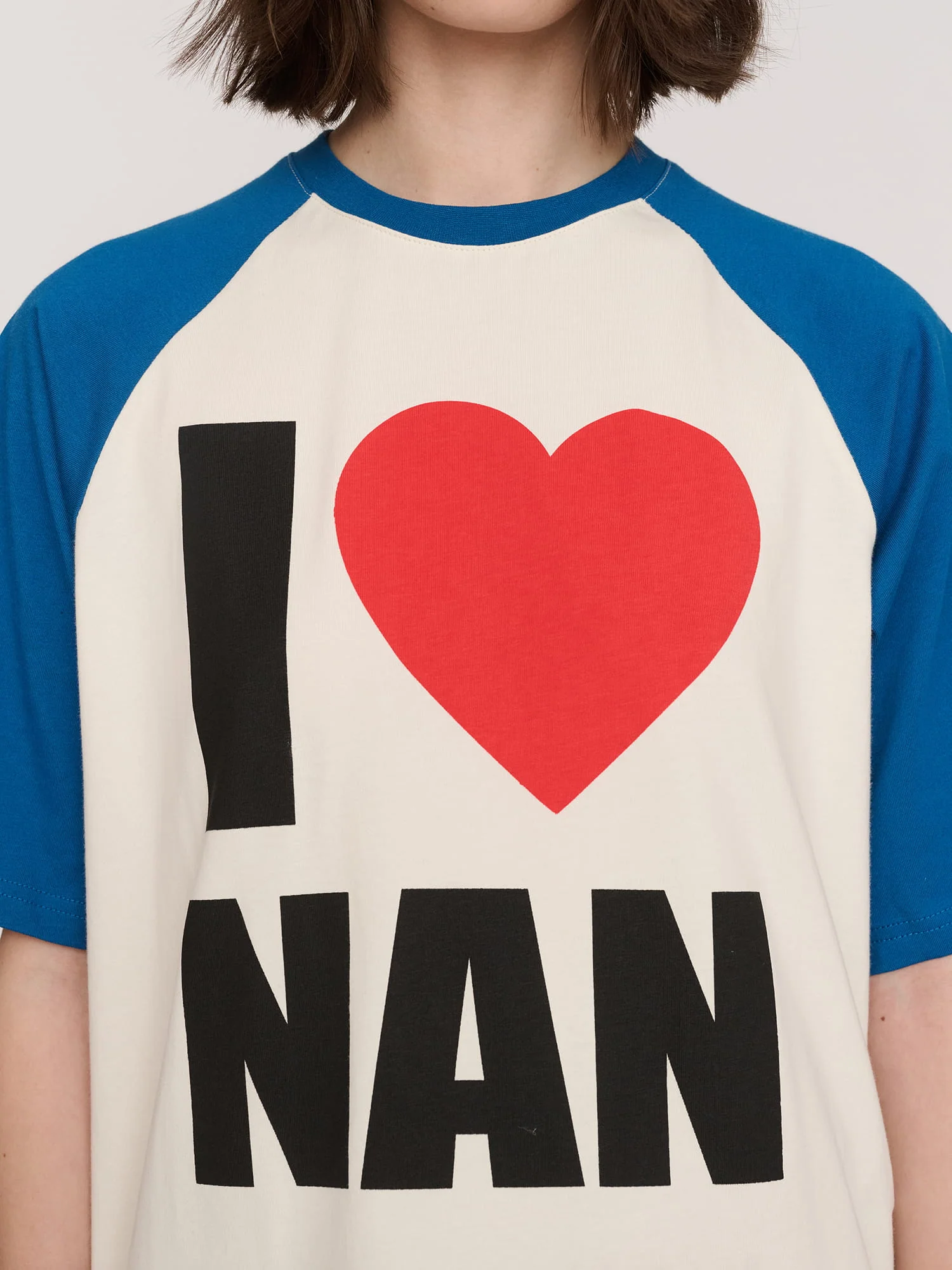 I Love Nan Raglan T-shirt - Image 7