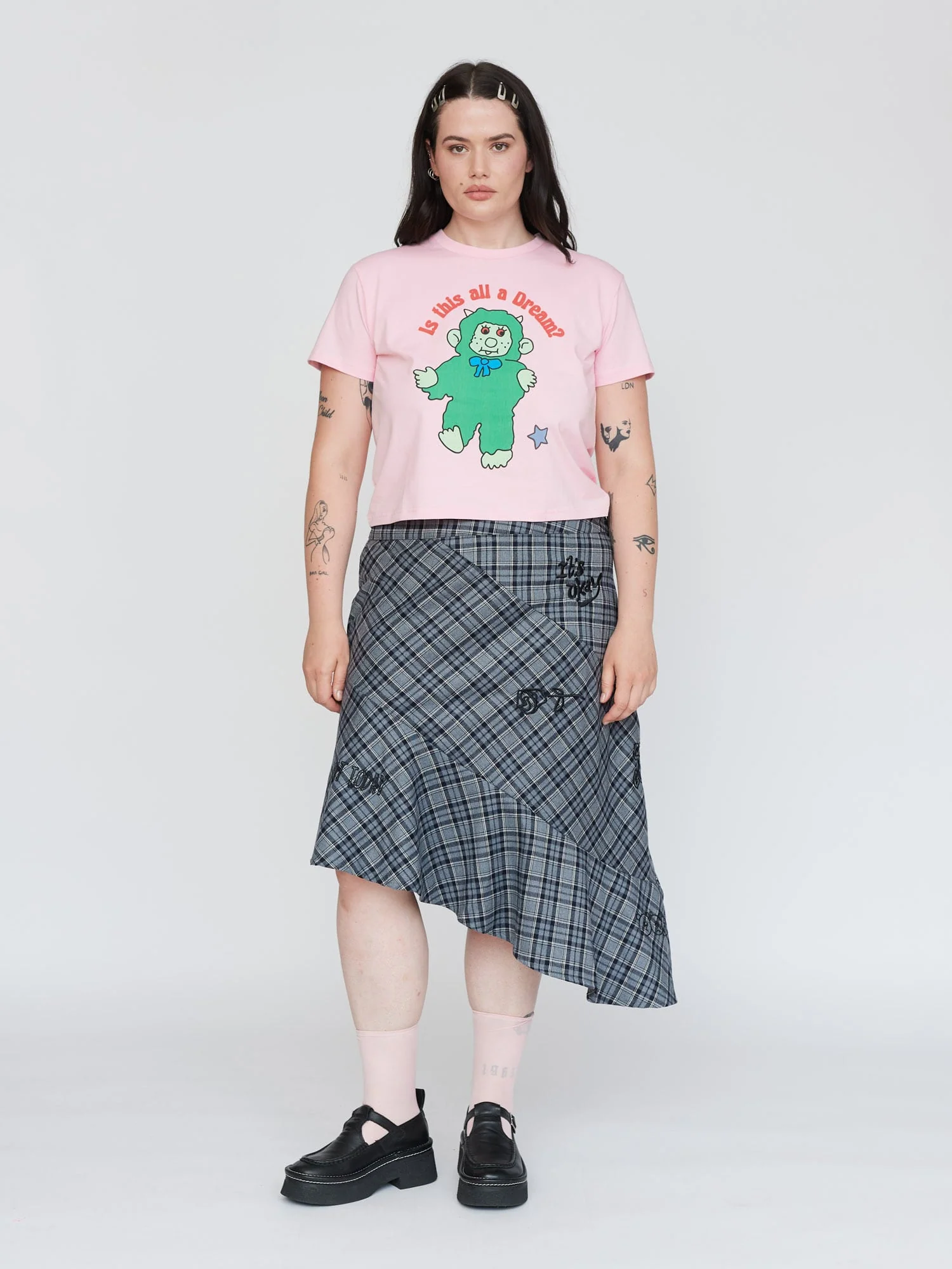 Is This All A Dream Fitted Tee - Image 4