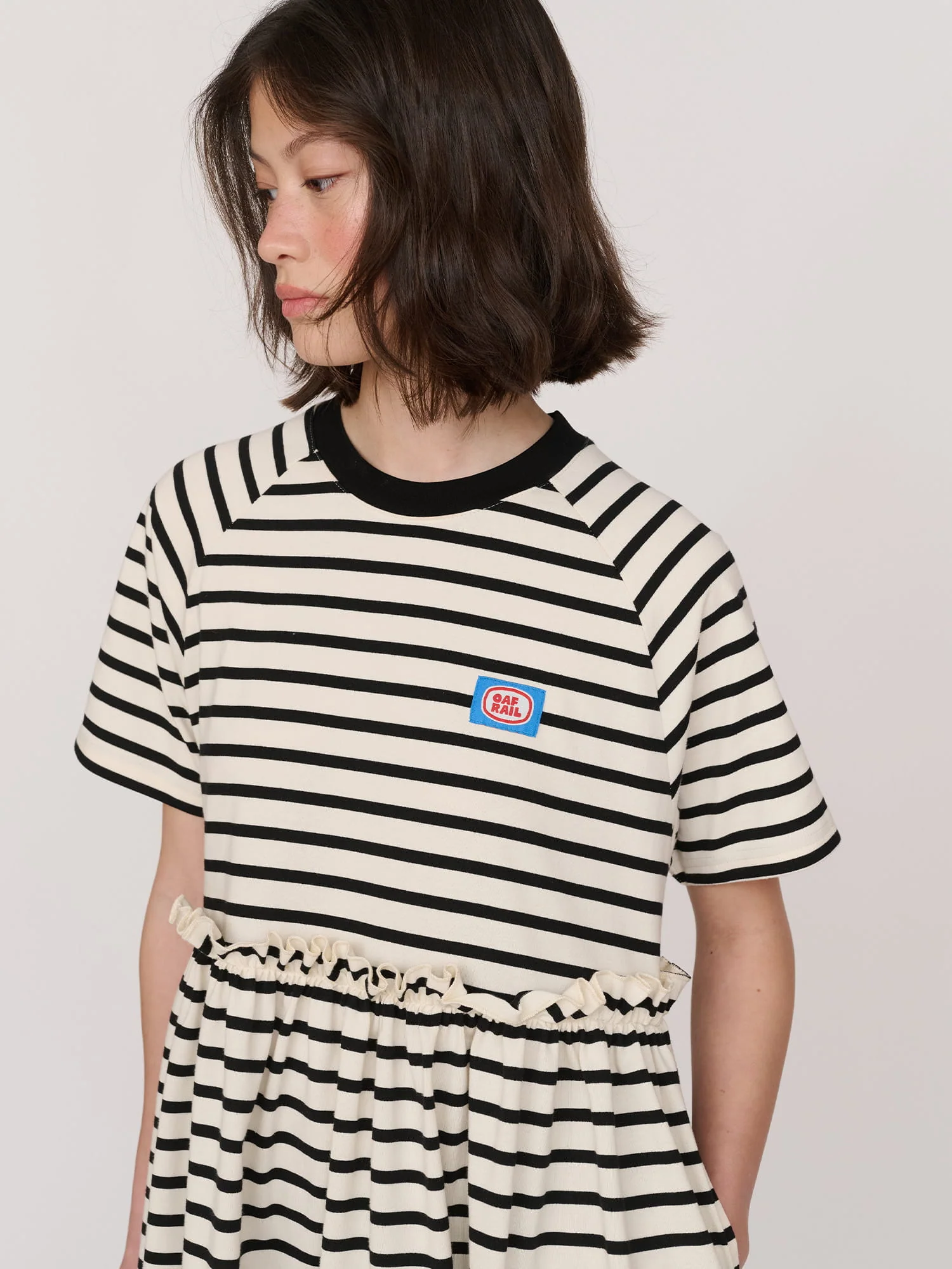 Jersey Stripe Sally Dress - Image 3