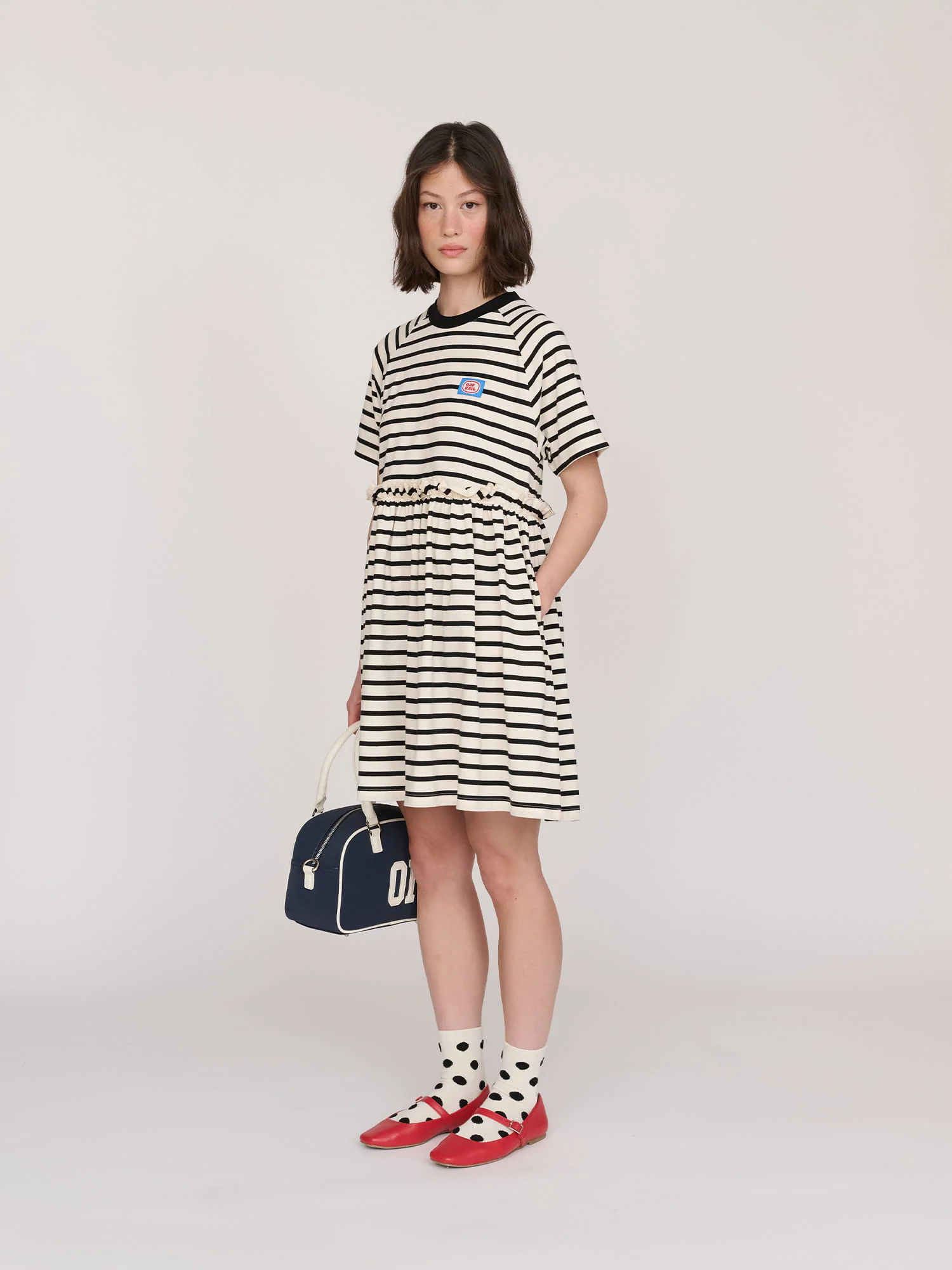 Jersey Stripe Sally Dress - Image 7