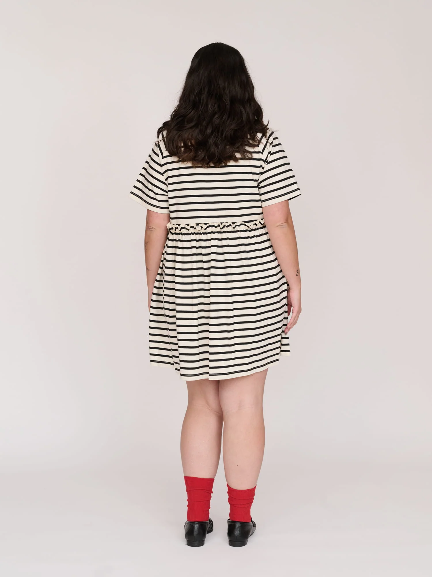 Jersey Stripe Sally Dress - Image 8