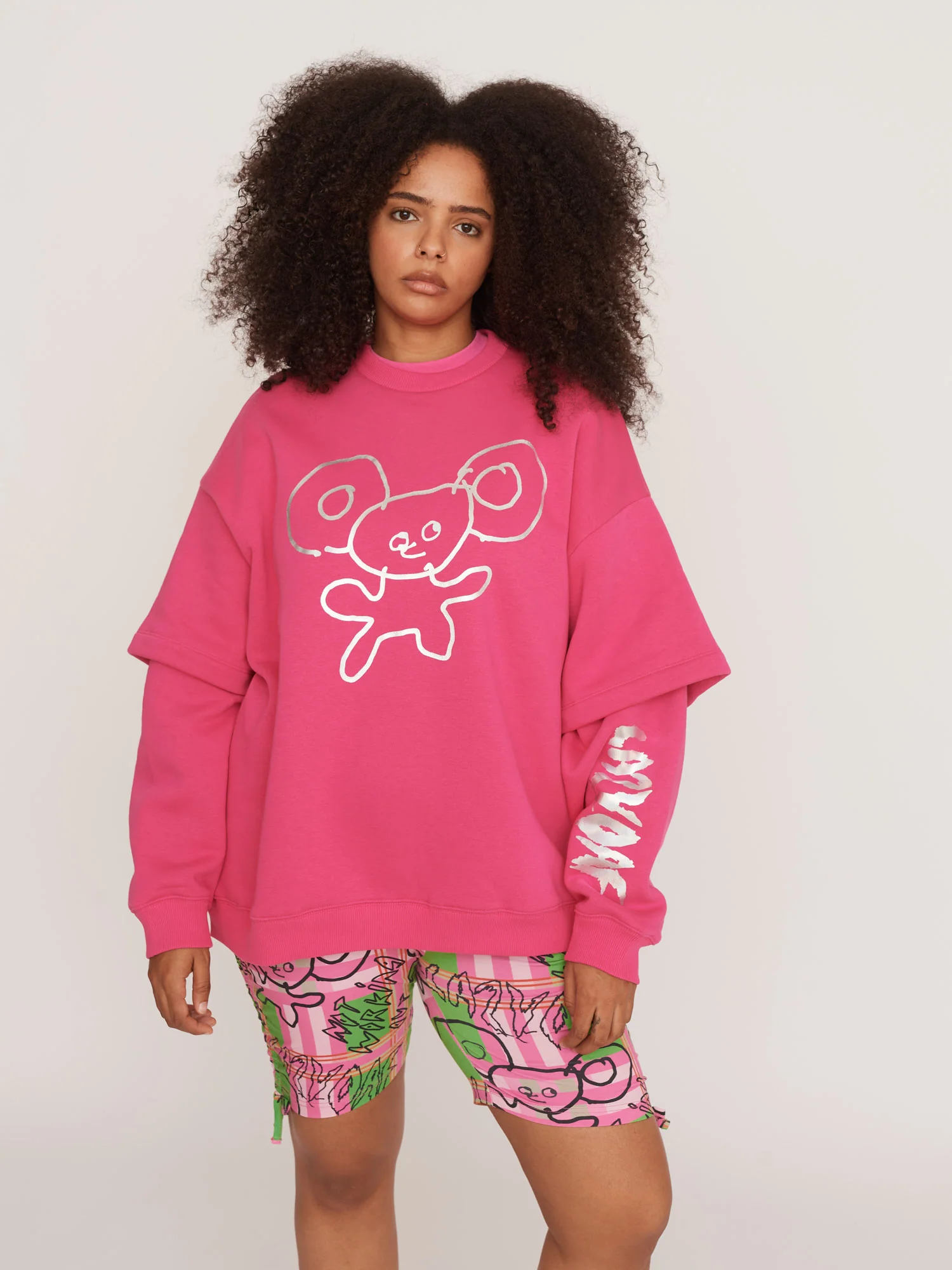 Lazy Days Layered Sweatshirt - Image 2