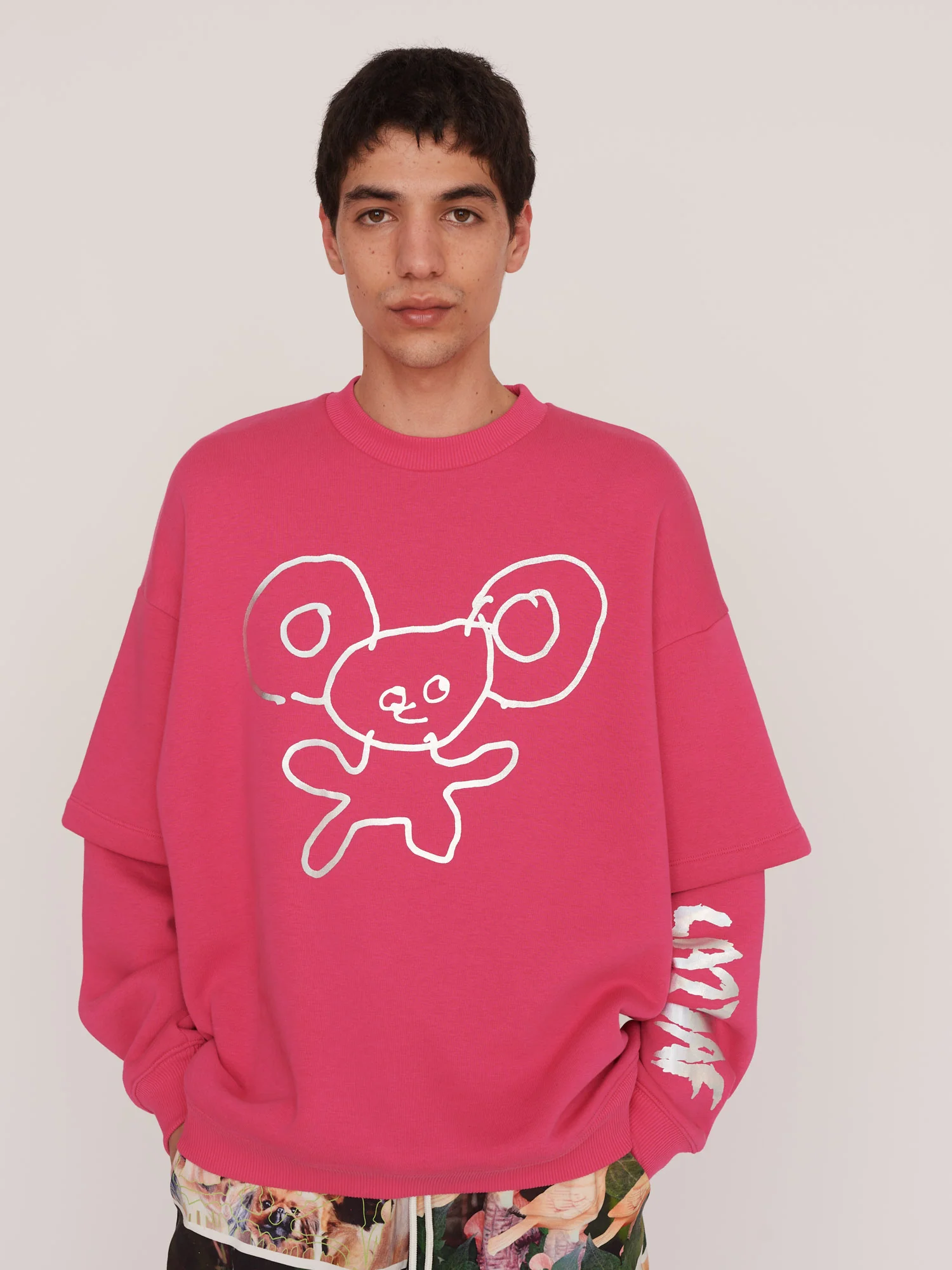 Lazy Days Layered Sweatshirt - Image 4