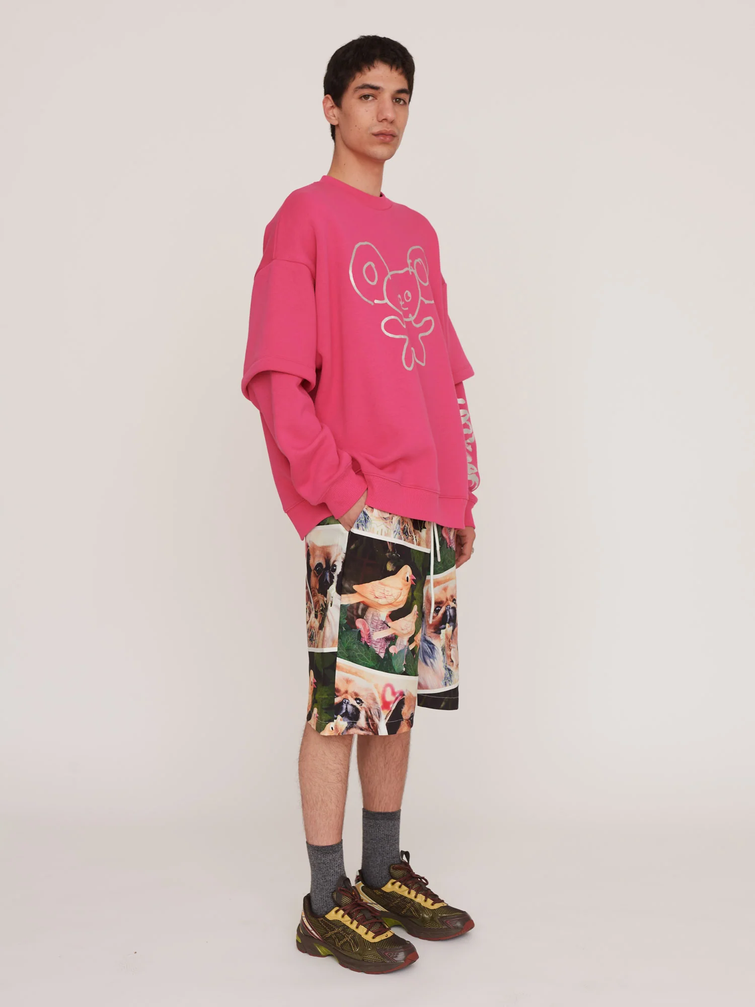 Lazy Days Layered Sweatshirt - Image 5