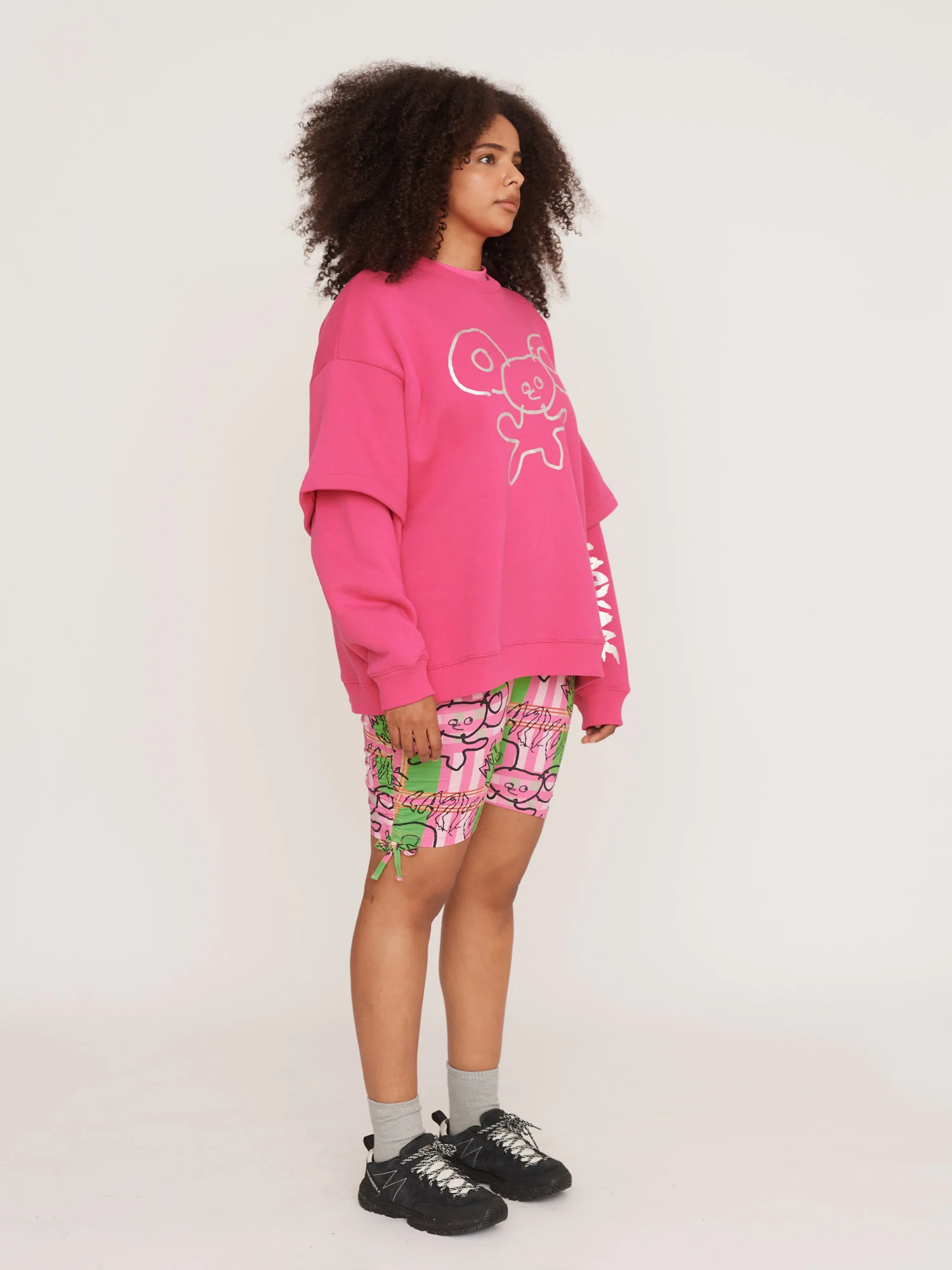 Lazy Days Layered Sweatshirt - Image 7