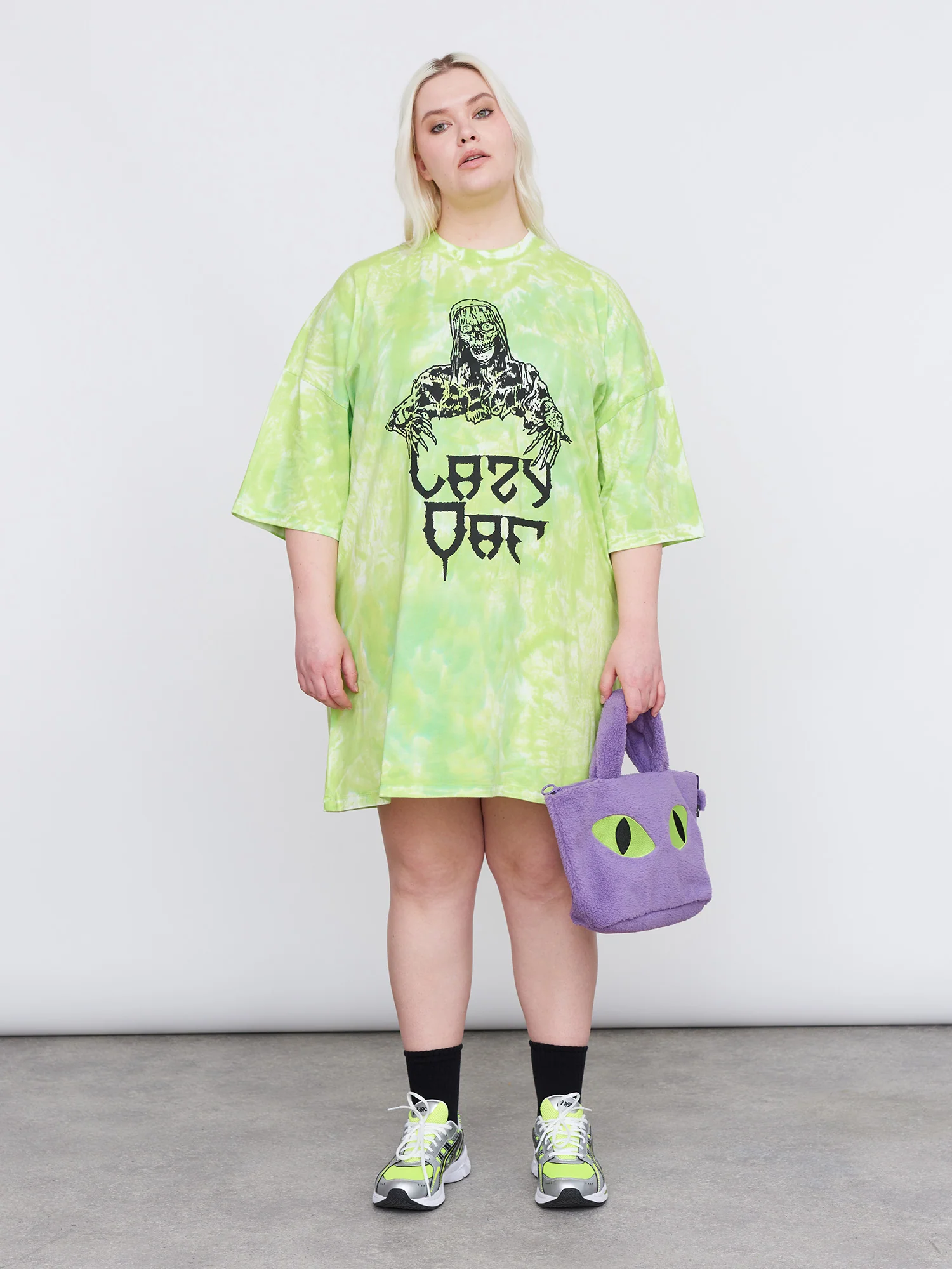 Lazy Ghouls T-Shirt Dress - Image 6