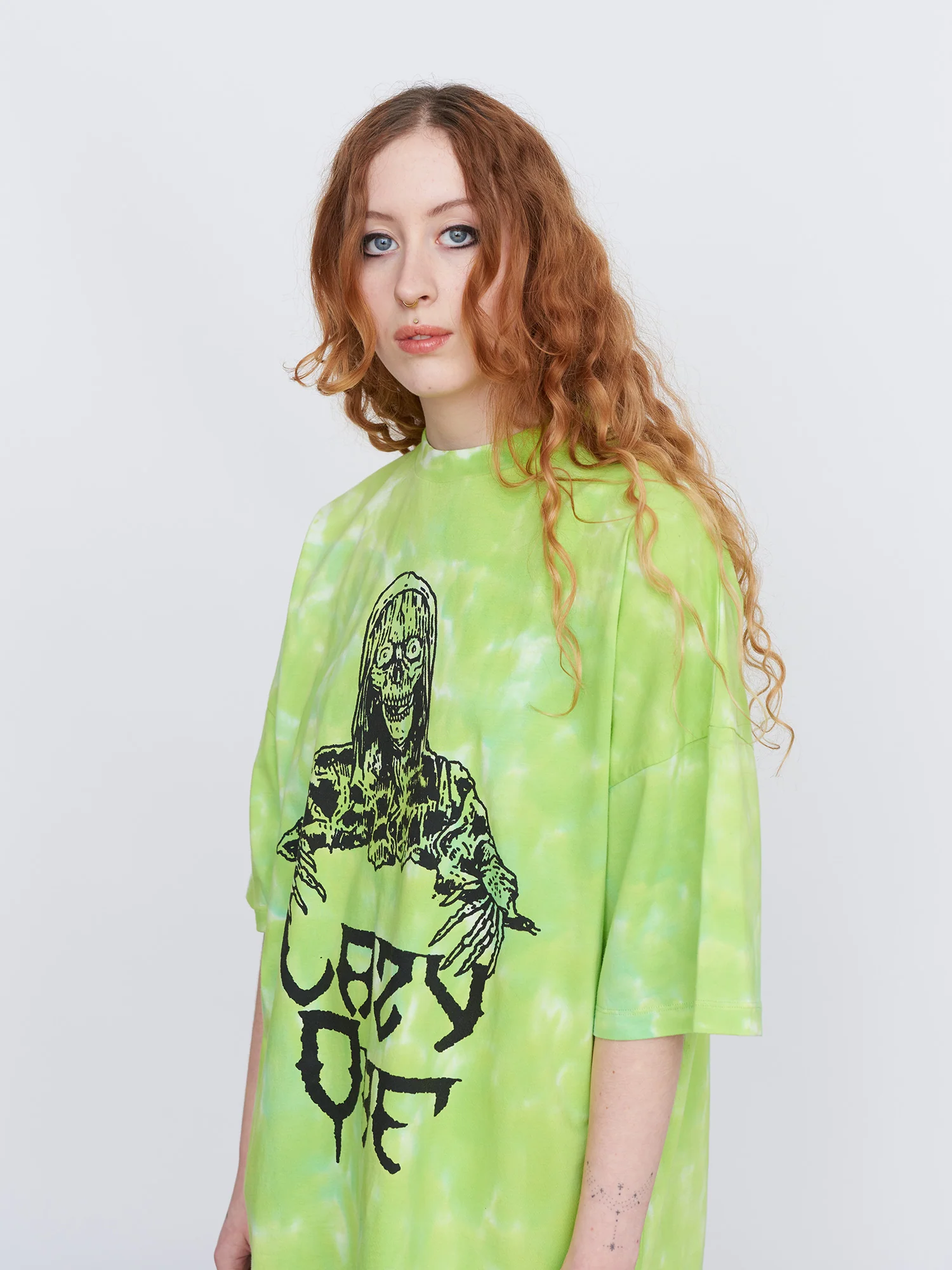 Lazy Ghouls T-Shirt Dress - Image 7