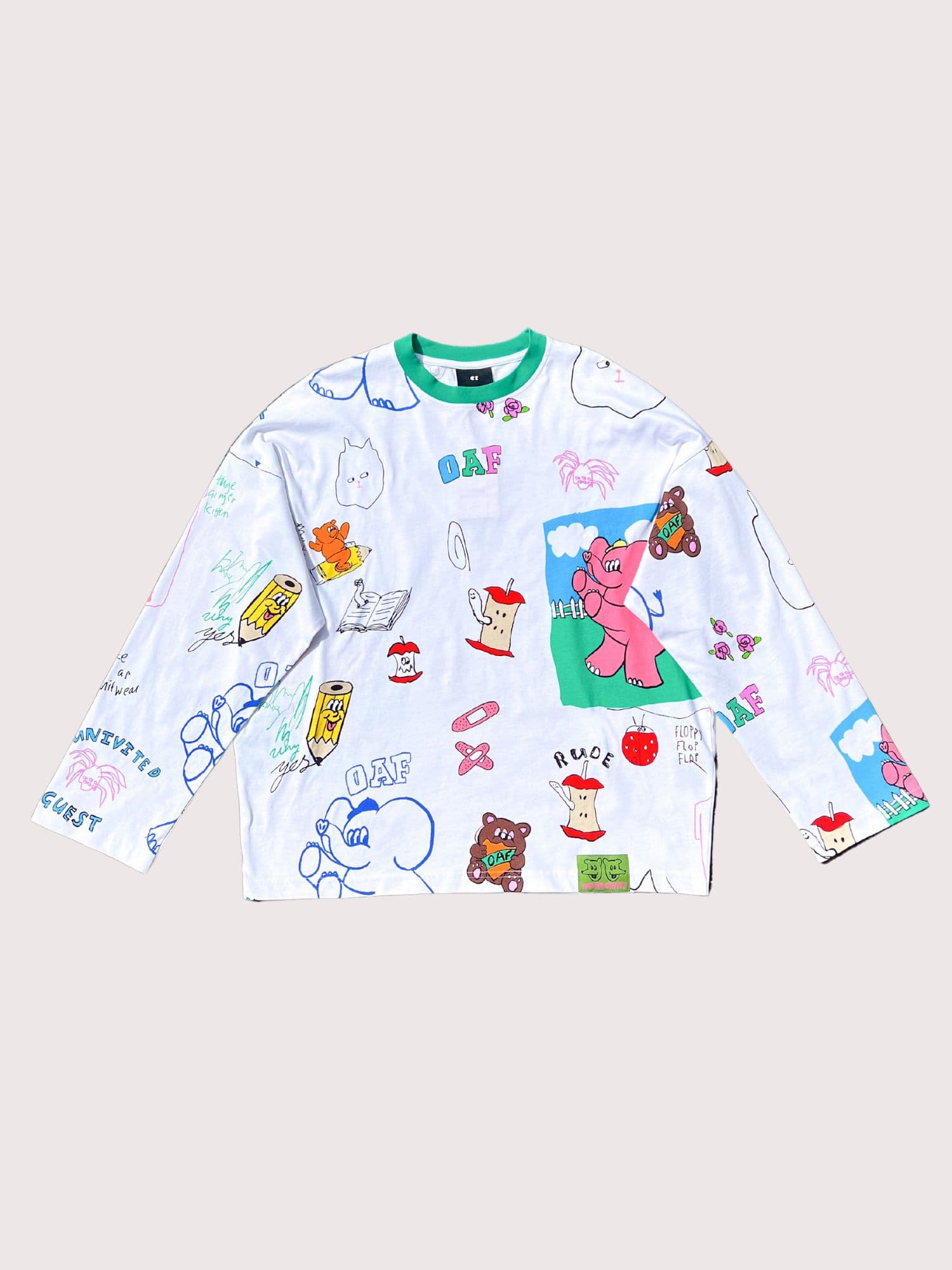 Lazy Notebook Long-Sleeve T-Shirt - Image 2