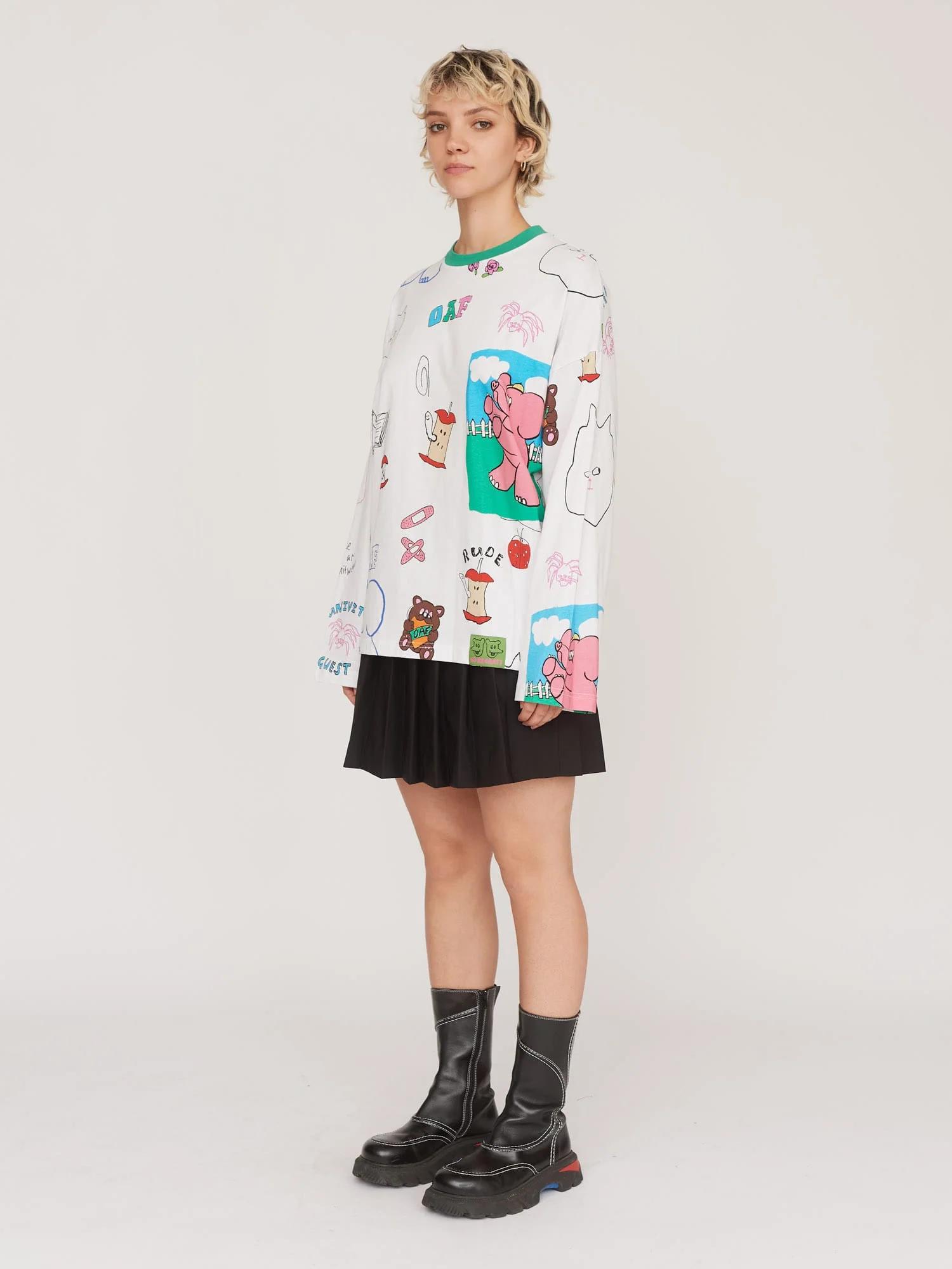 Lazy Notebook Long-Sleeve T-Shirt - Image 3