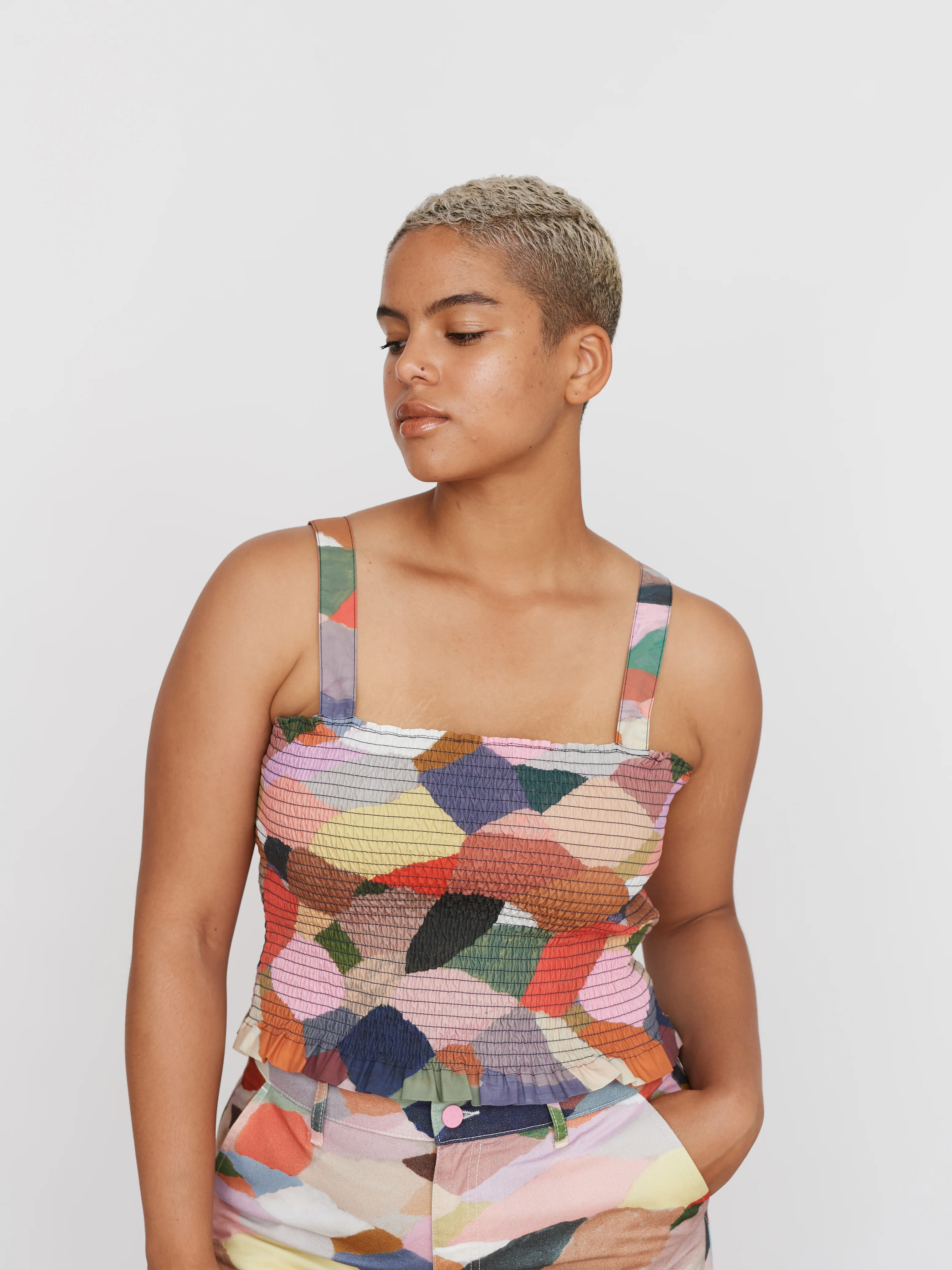 Lazy Oaf Abstract Thinking Top - Image 2