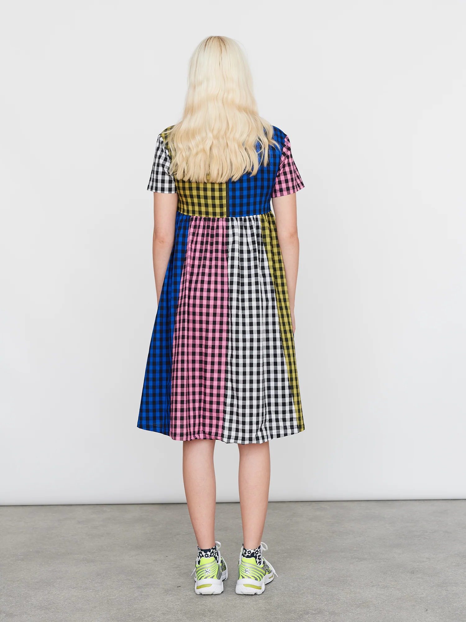 All Channels Panel Check Dress - Image 3