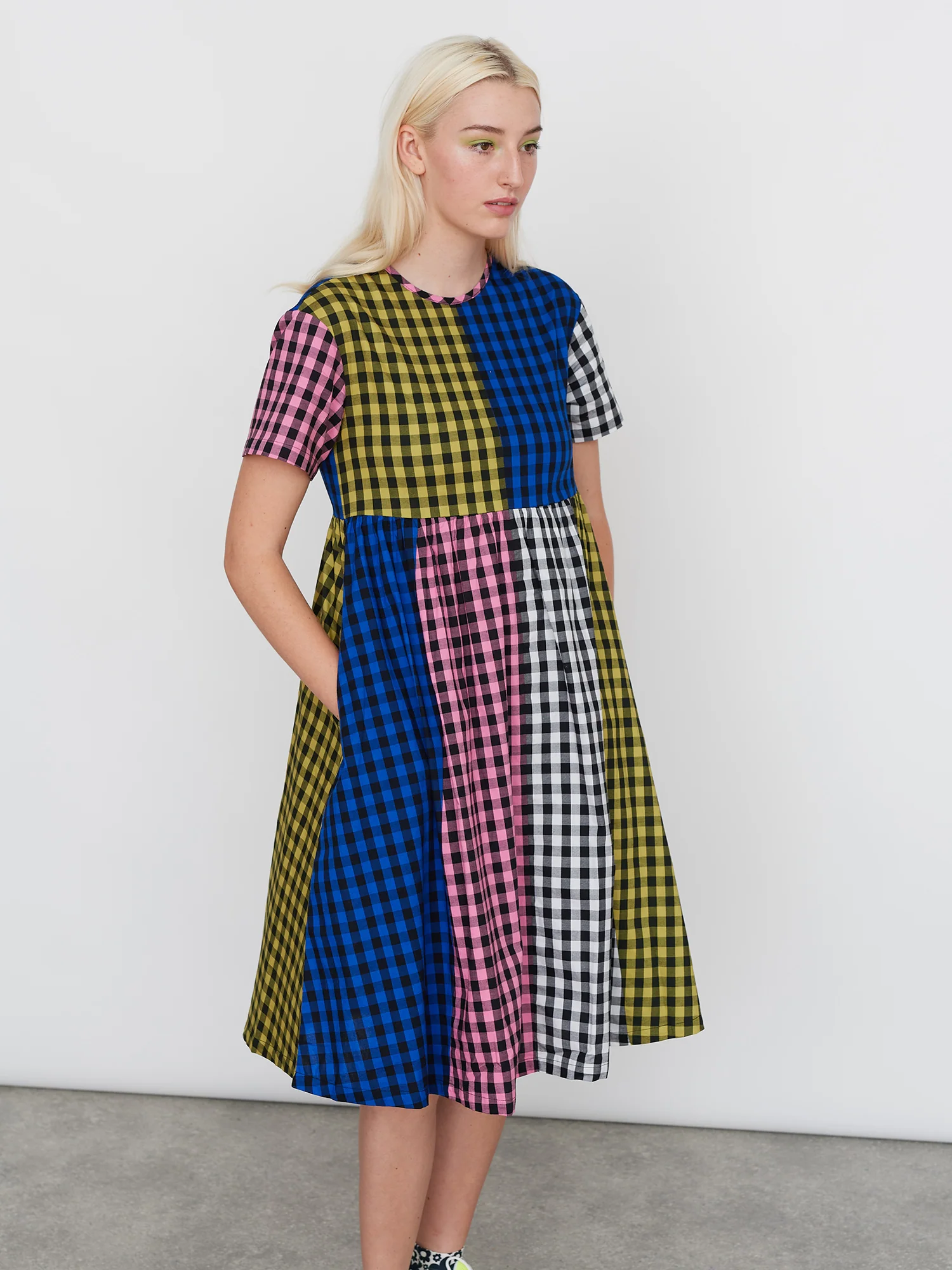 All Channels Panel Check Dress - Image 4
