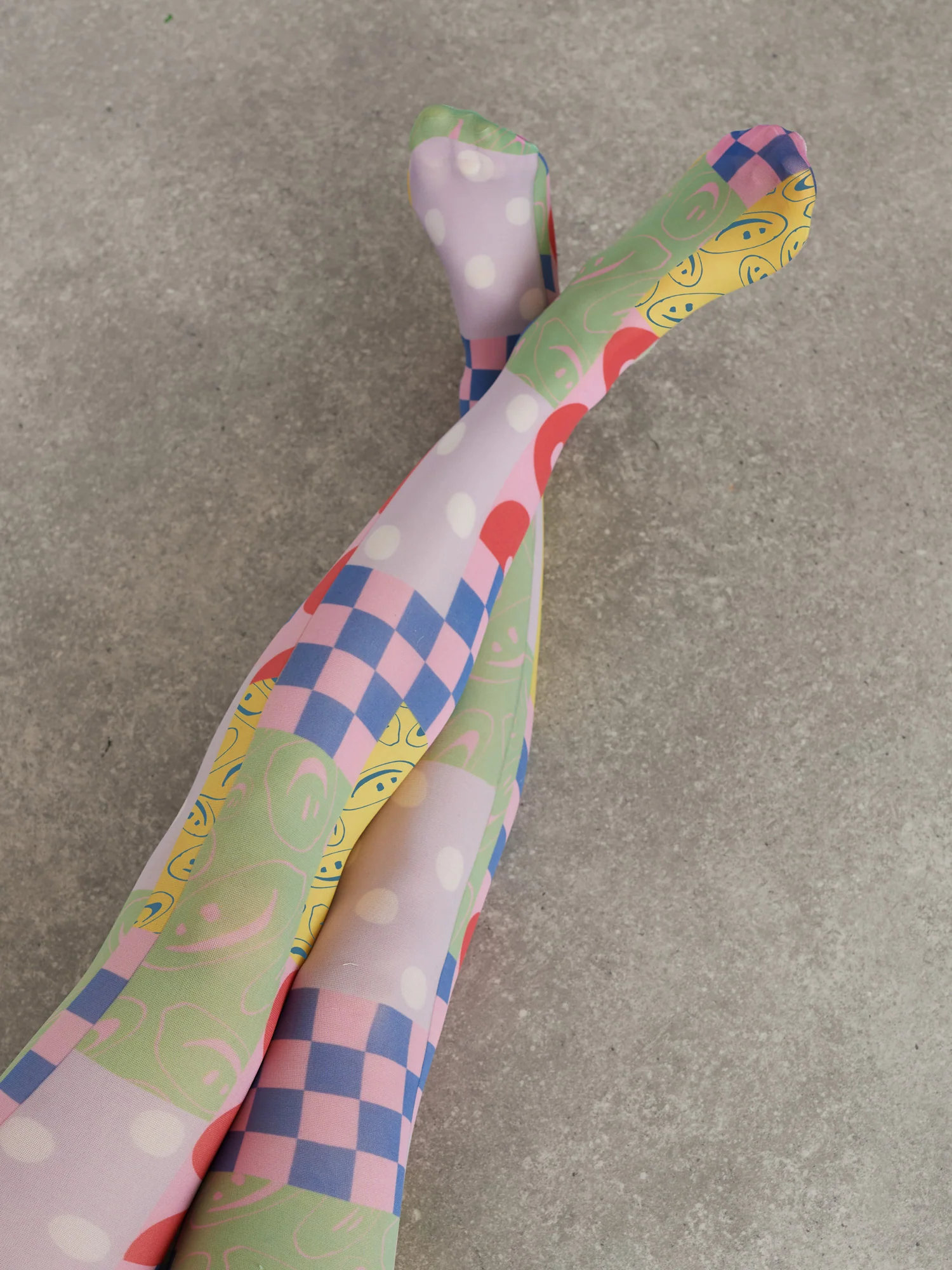 Lazy Oaf All the Prints Tights - Image 3