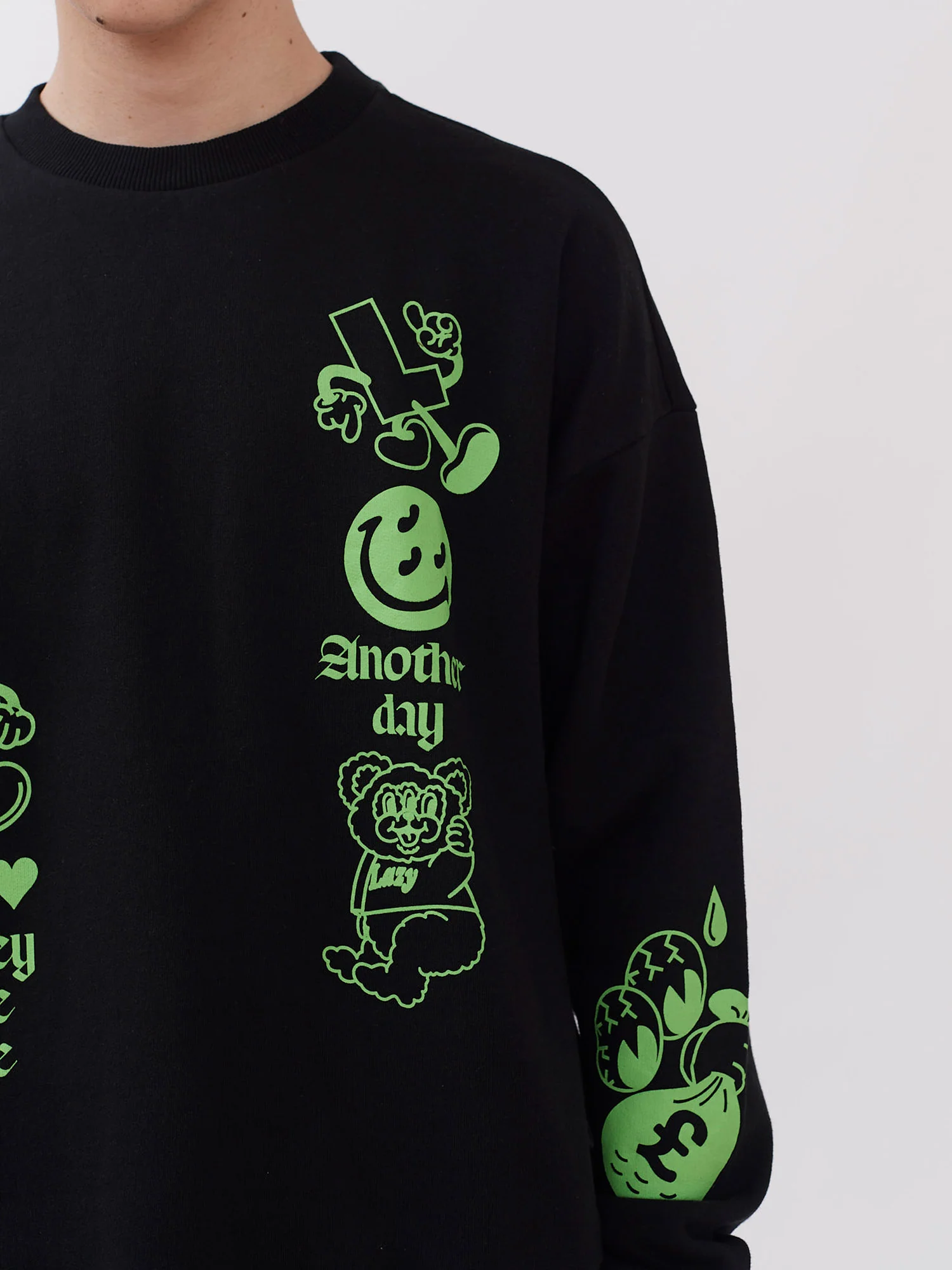 Lazy Oaf Another Day Sweatshirt - Image 4