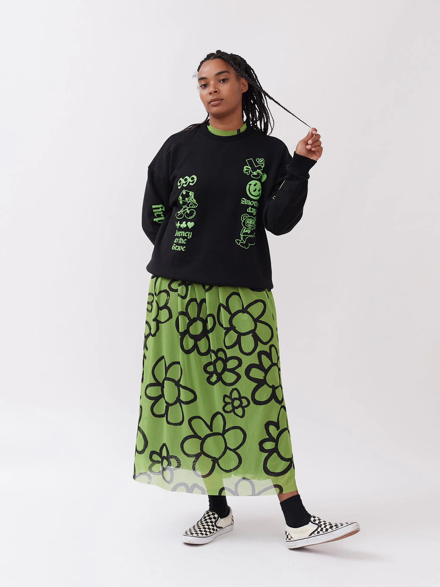 Lazy Oaf Another Day Sweatshirt - Image 8