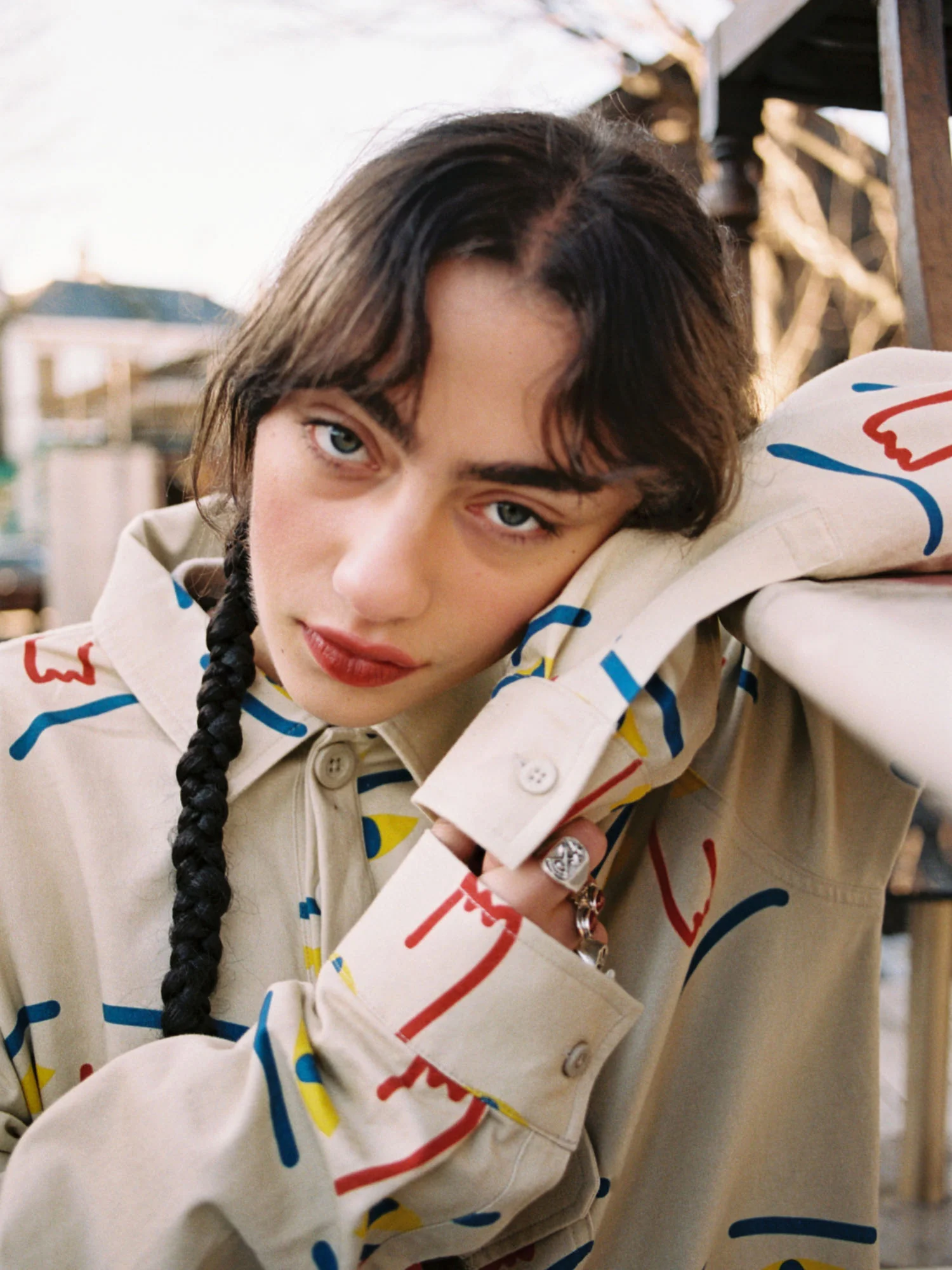 Lazy Oaf Artists Smock Overshirt - Image 2