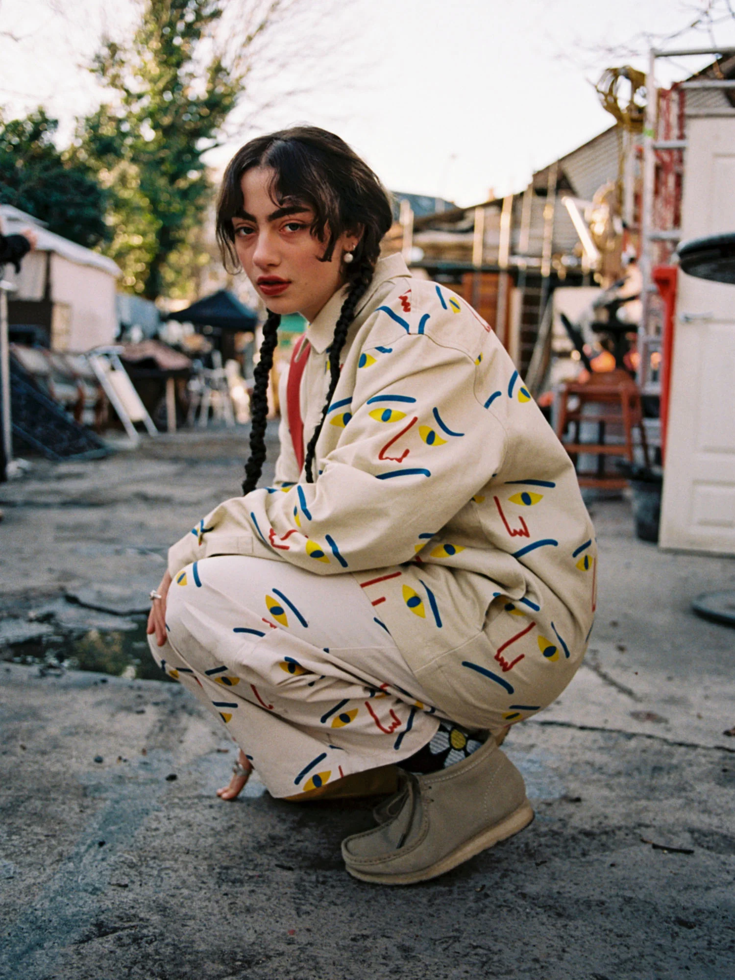 Lazy Oaf Artists Smock Overshirt - Image 3