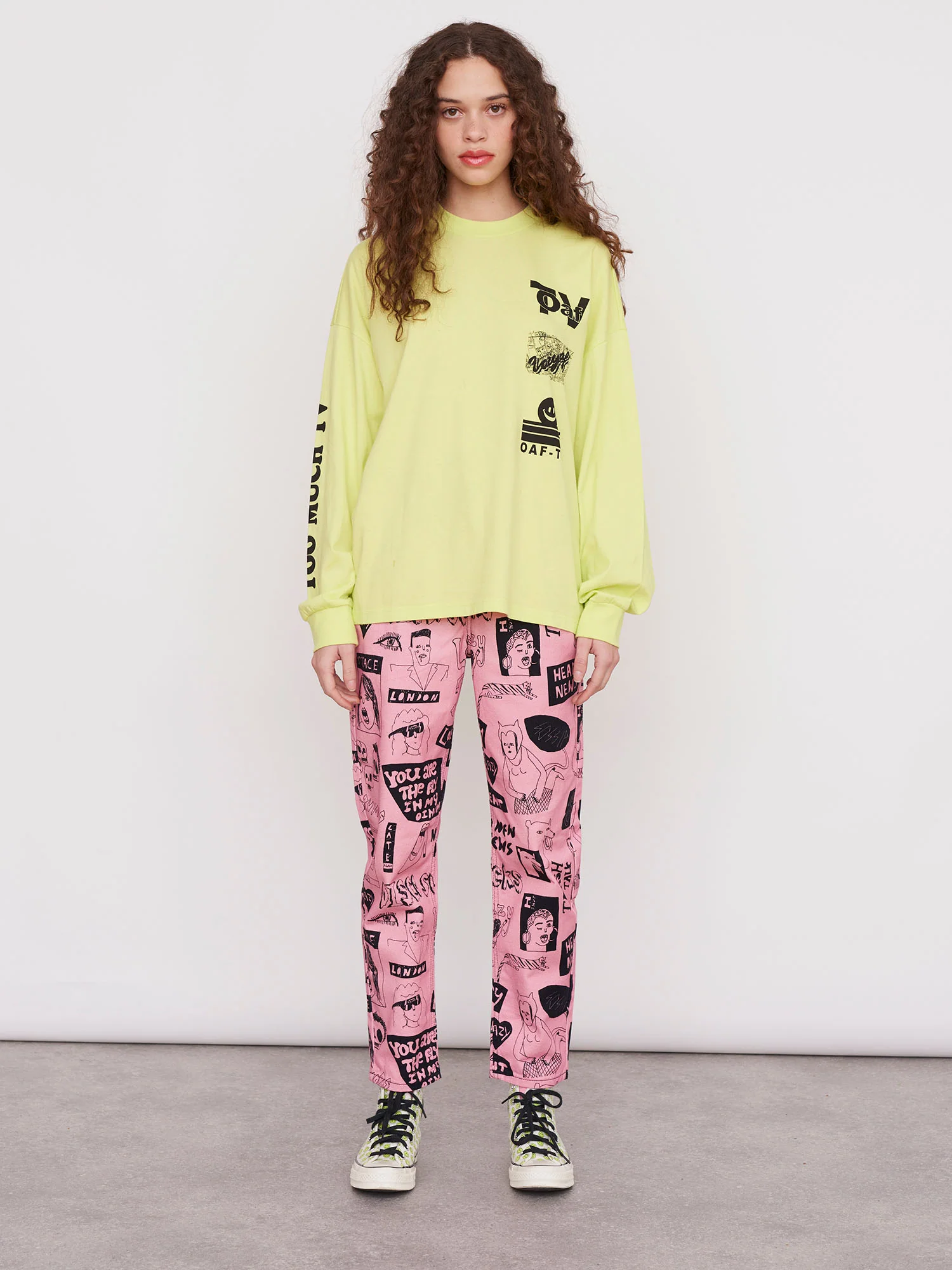 Lazy Oaf Band Poster Pants - Image 2
