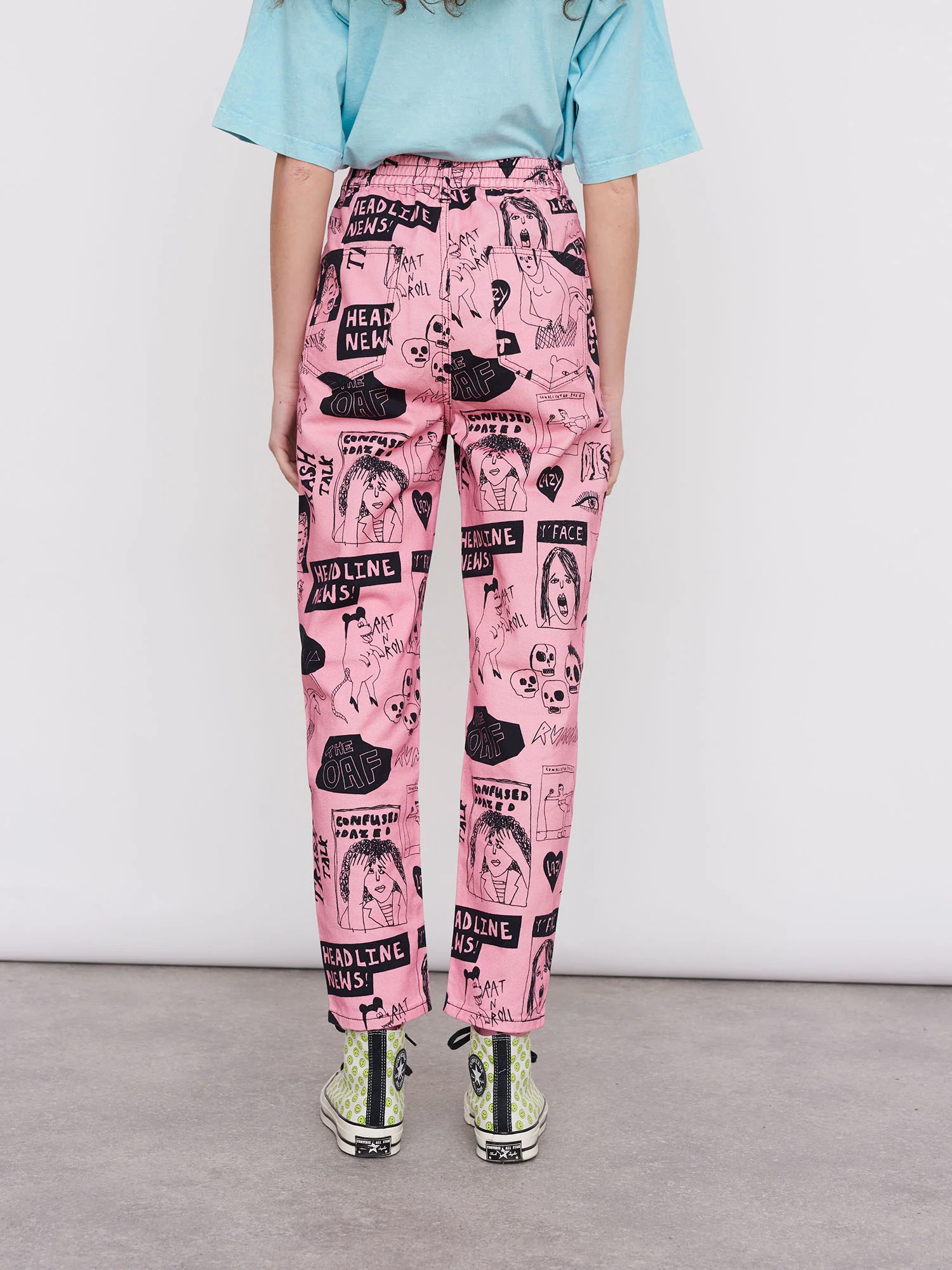Lazy Oaf Band Poster Pants - Image 5