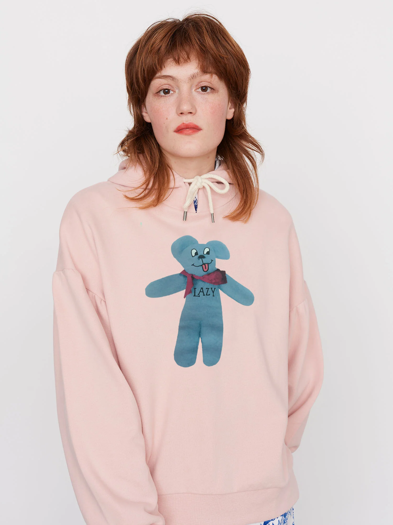 Lazy Oaf Bear Me In Mind Hoodie - Image 5